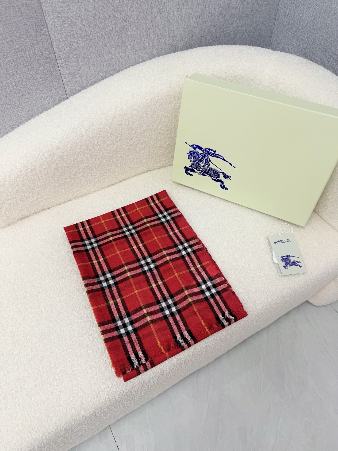 Cheap Burberry Cashmere Scarf in 222225, $55 USD- [IB222225] - Replica Burberry Cashmere Scarf
