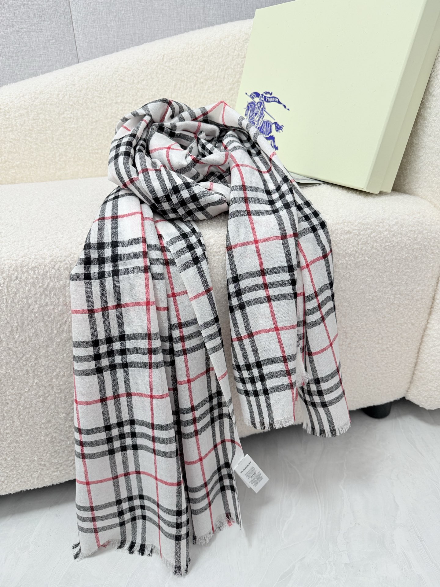 Cheap Burberry Cashmere Scarf in 222227, $55 USD- [IB222227] - Replica Burberry Cashmere Scarf