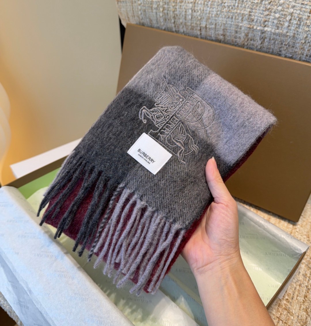 Cheap Burberry Cashmere Scarf in 222229, $55 USD- [IB222229] - Replica Burberry Cashmere Scarf