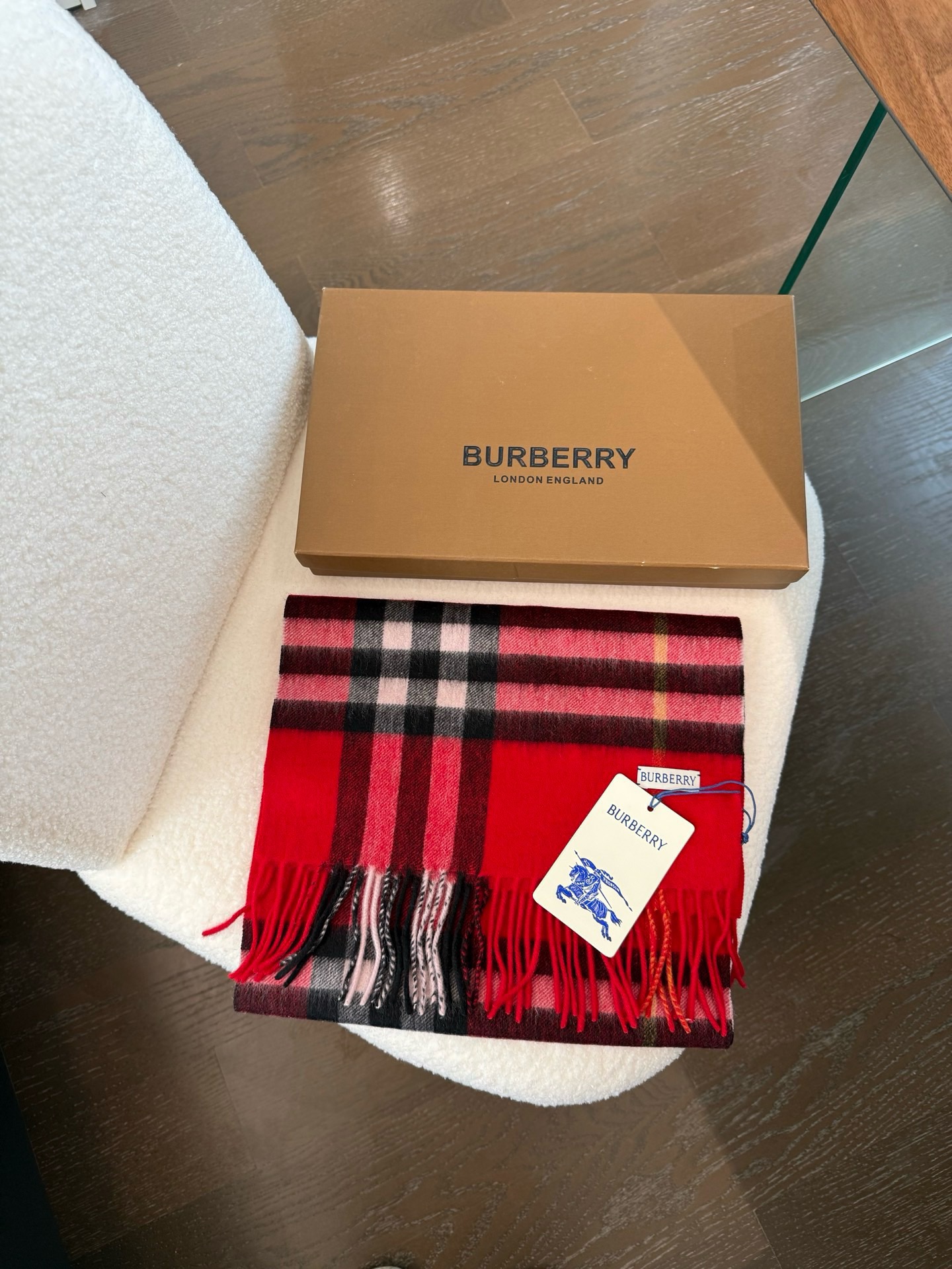 Cheap Burberry Cashmere Scarf in 222234, $55 USD- [IB222234] - Replica Burberry Cashmere Scarf