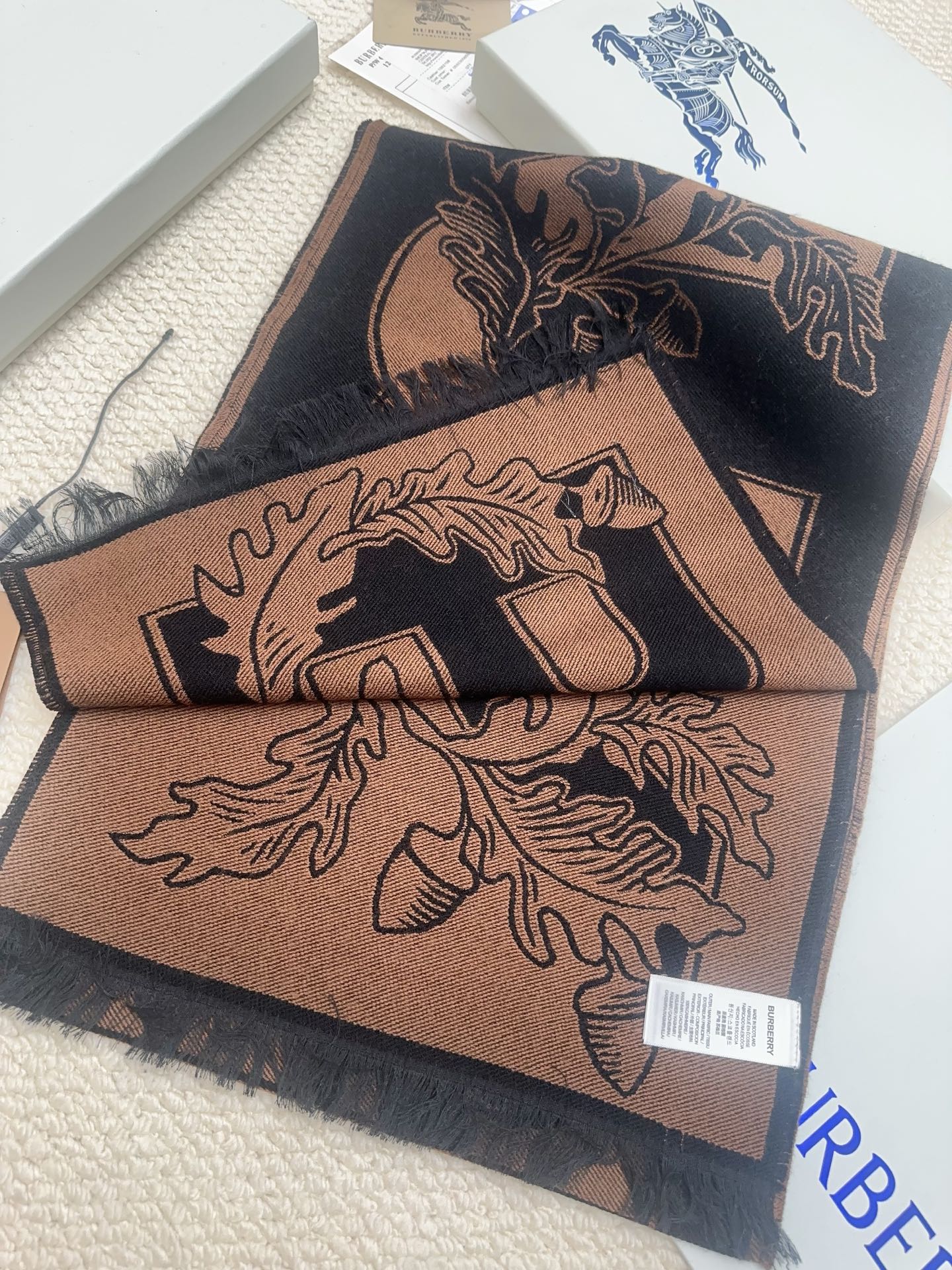 Cheap Burberry Cashmere Scarf in 222250, $55 USD- [IB222250] - Replica Burberry Cashmere Scarf