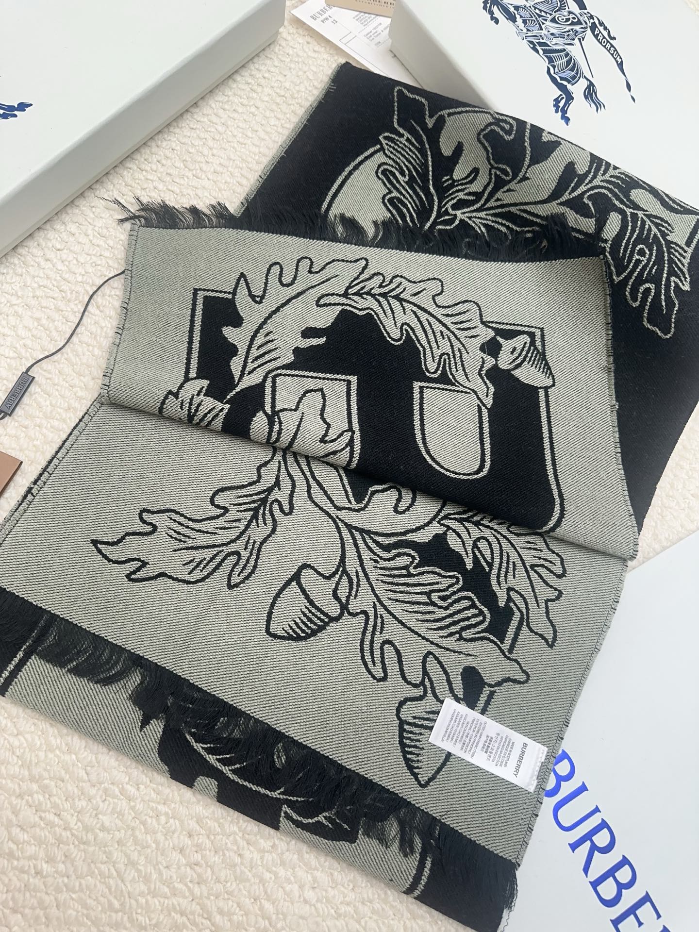 Cheap Burberry Cashmere Scarf in 222251, $55 USD- [IB222251] - Replica Burberry Cashmere Scarf