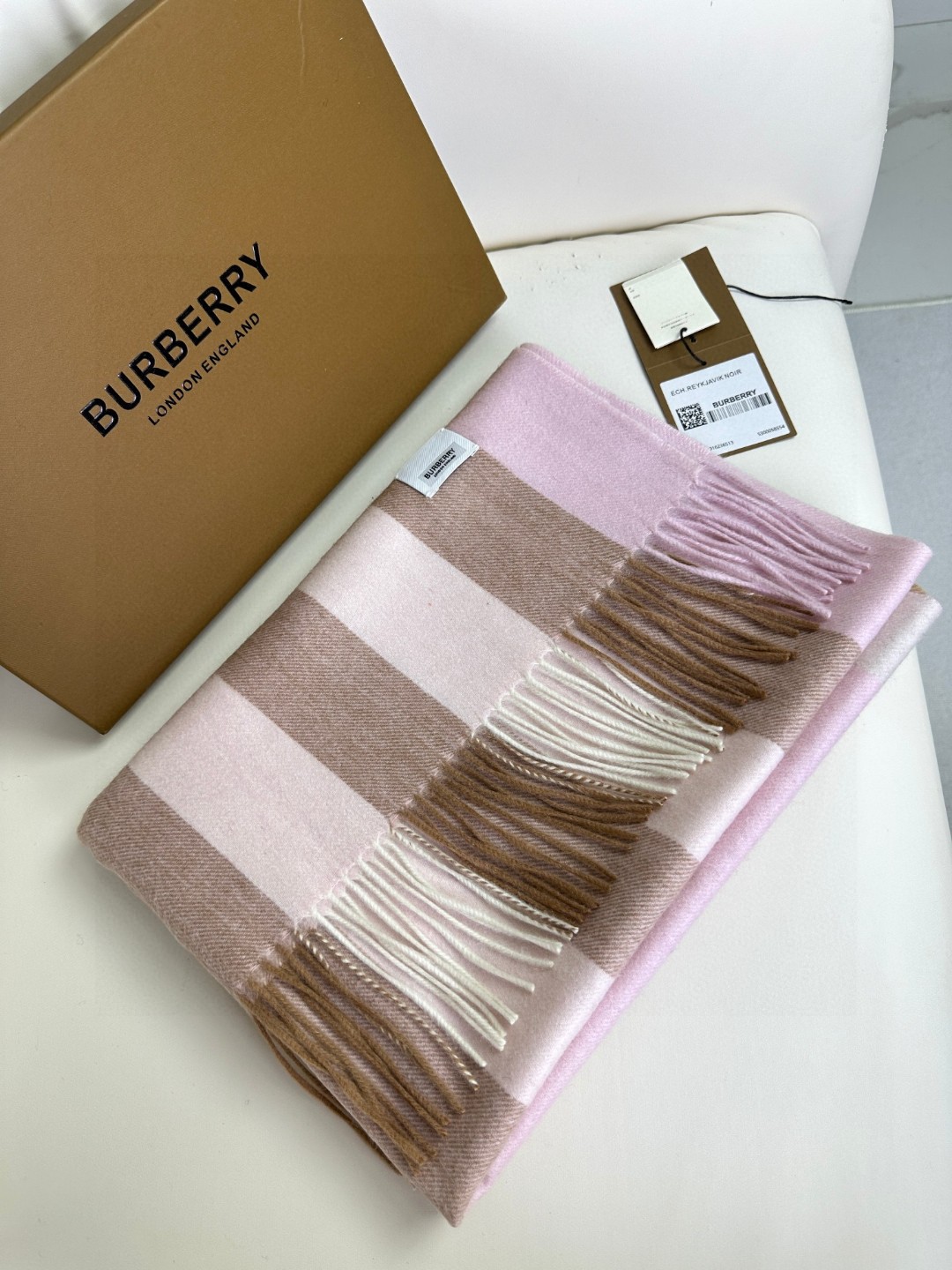 Cheap Burberry Cashmere Scarf in 222261, $55 USD- [IB222261] - Replica Burberry Cashmere Scarf