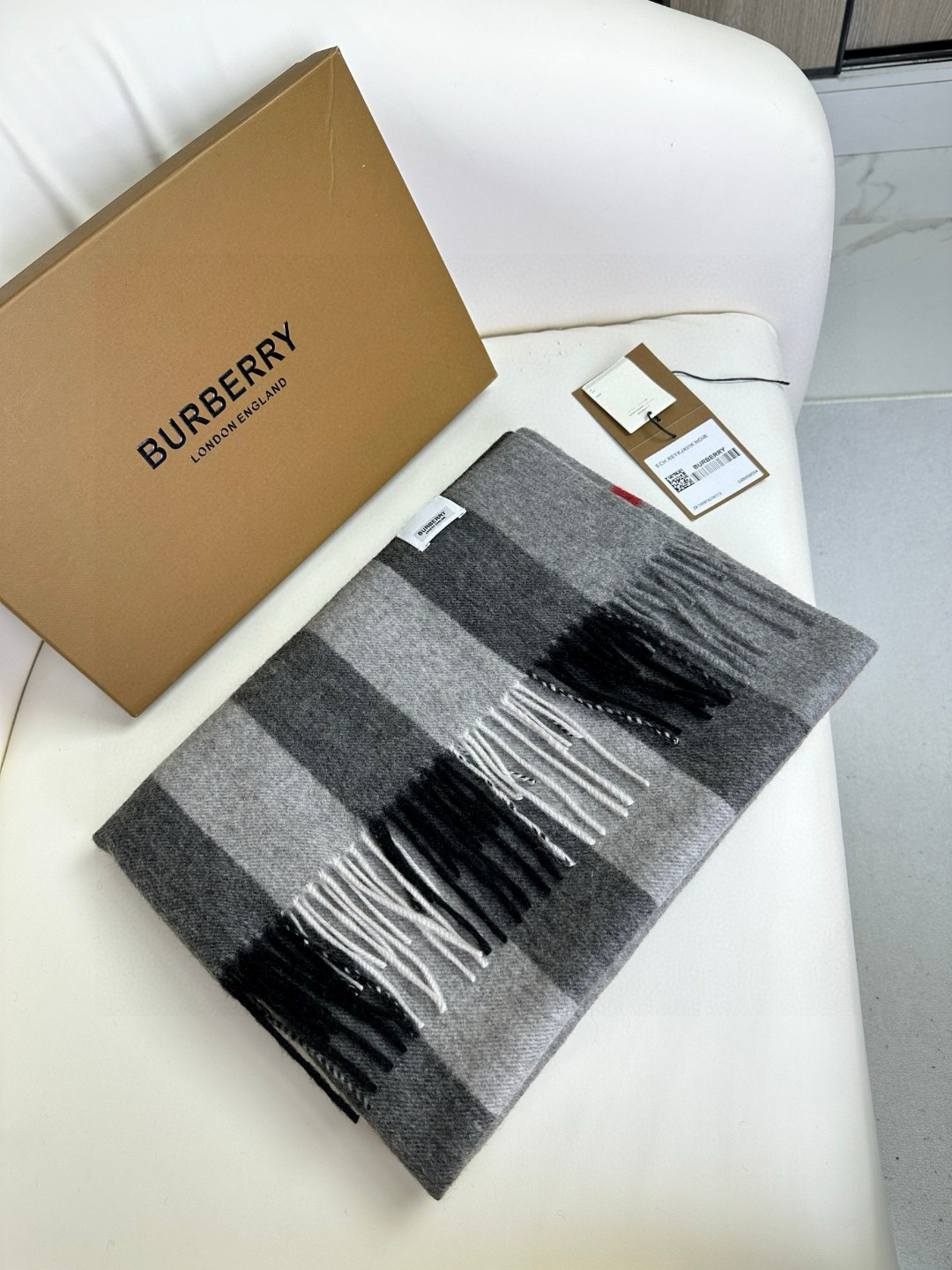 Cheap Burberry Cashmere Scarf in 222262, $55 USD- [IB222262] - Replica Burberry Cashmere Scarf