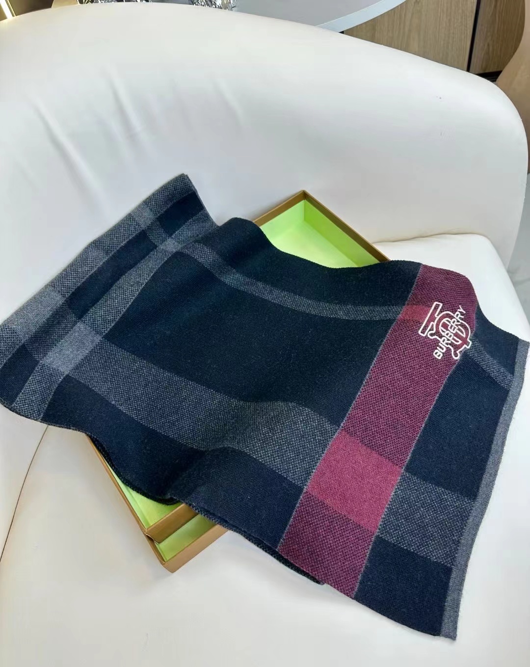 Cheap Burberry Cashmere Scarf in 222264, $55 USD- [IB222264] - Replica Burberry Cashmere Scarf