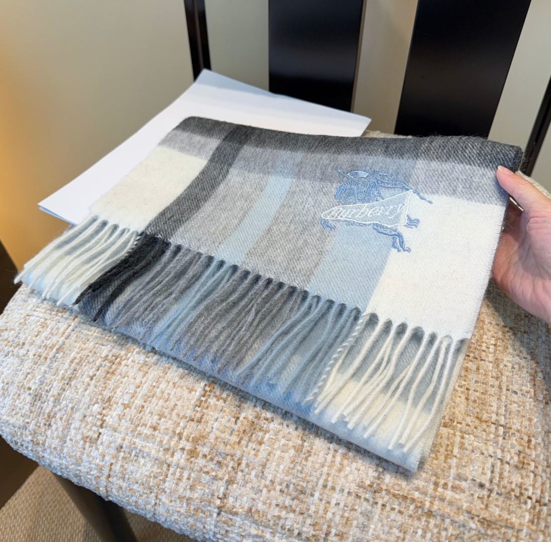 Cheap Burberry Cashmere Scarf in 222276, $55 USD- [IB222276] - Replica Burberry Cashmere Scarf