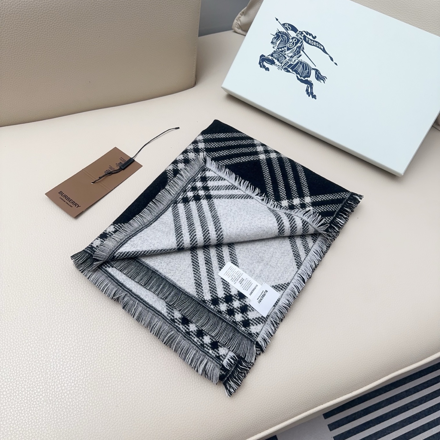 Cheap Burberry Cashmere Scarf in 222277, $55 USD- [IB222277] - Replica Burberry Cashmere Scarf