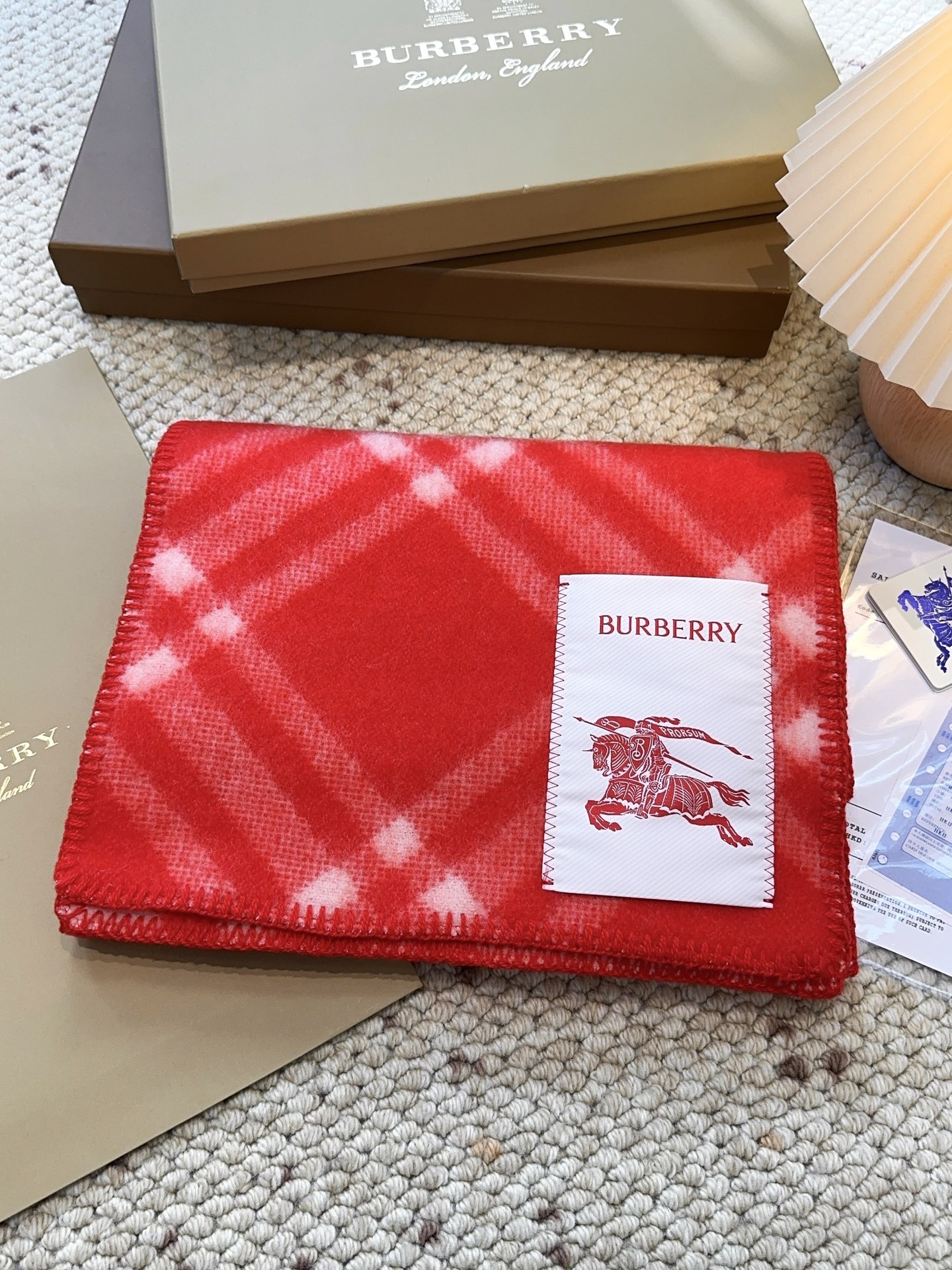 Cheap Burberry Cashmere Scarf in 222282, $55 USD- [IB222282] - Replica Burberry Cashmere Scarf