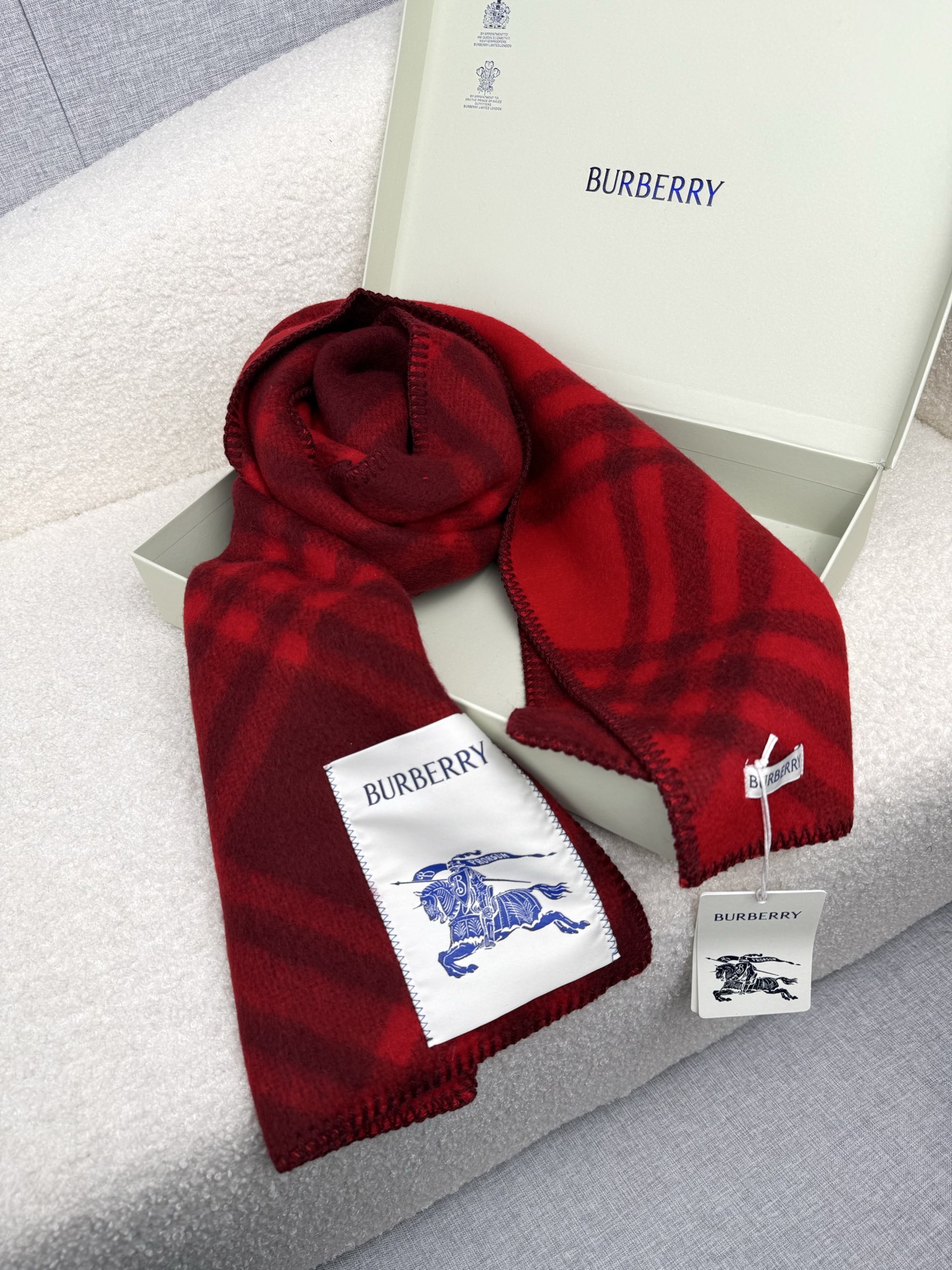 Cheap Burberry Cashmere Scarf in 222294, $55 USD- [IB222294] - Replica Burberry Cashmere Scarf