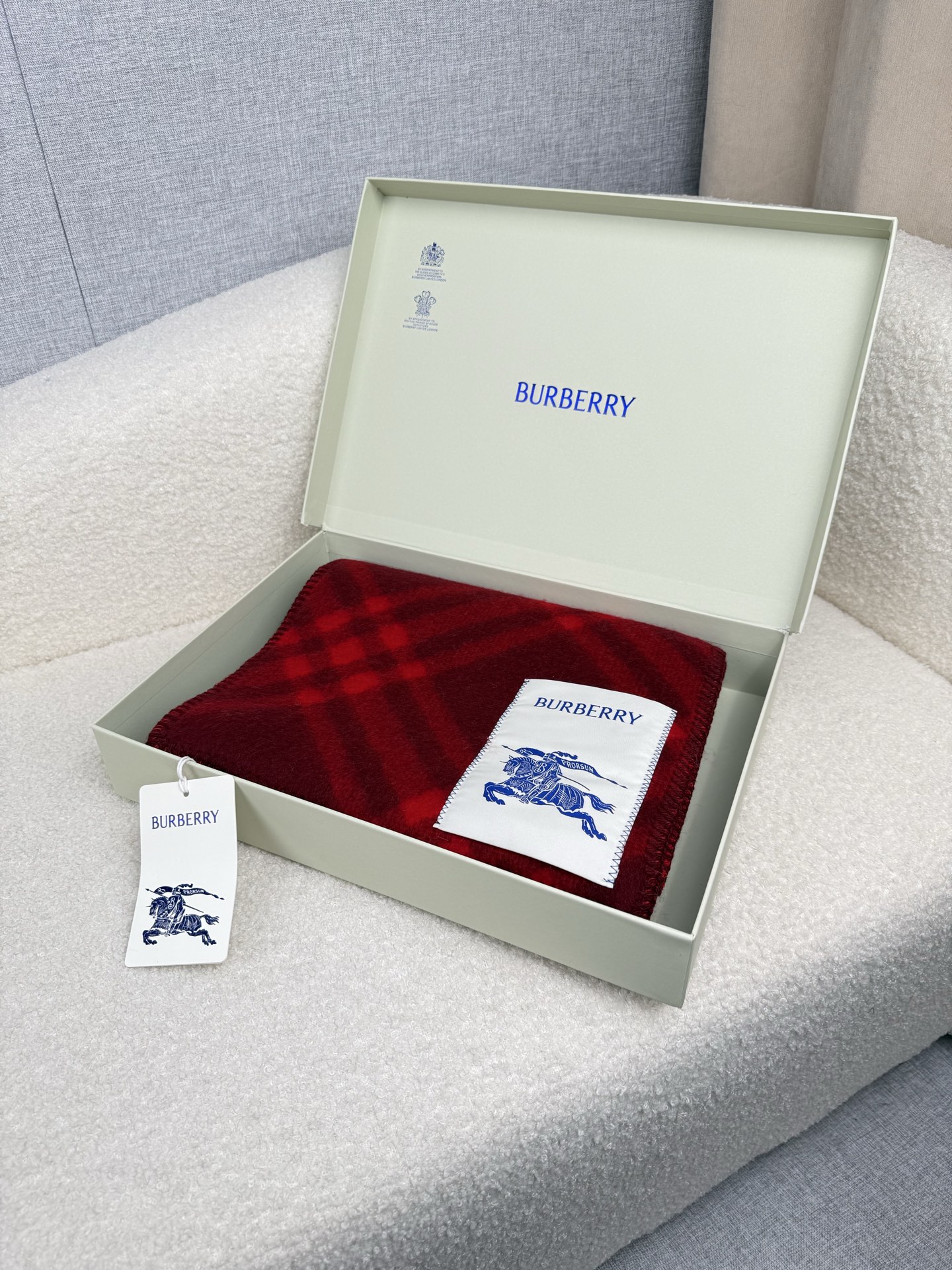 Cheap Burberry Cashmere Scarf in 222294, $55 USD- [IB222294] - Replica Burberry Cashmere Scarf
