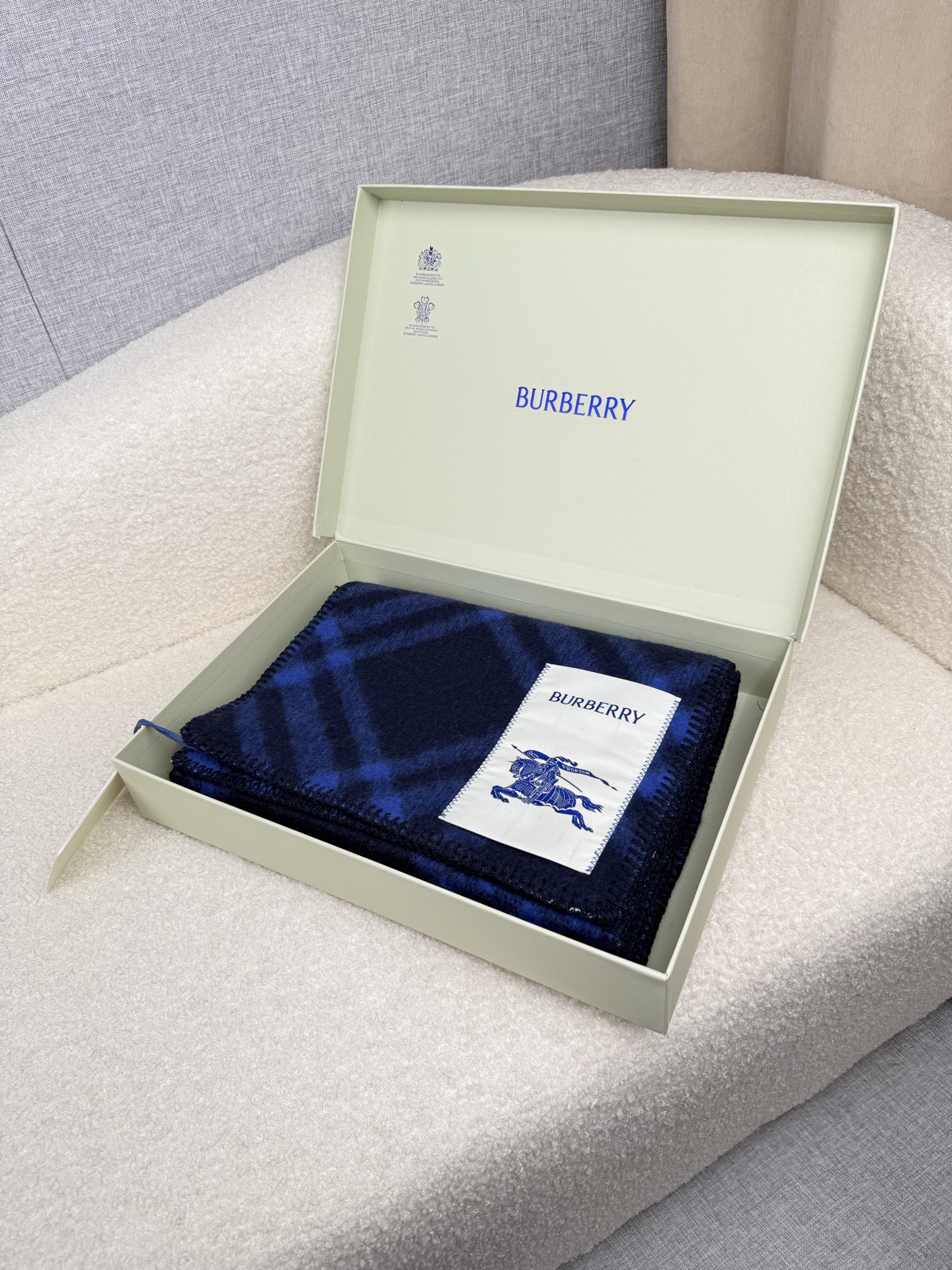 Cheap Burberry Cashmere Scarf in 222295, $55 USD- [IB222295] - Replica Burberry Cashmere Scarf