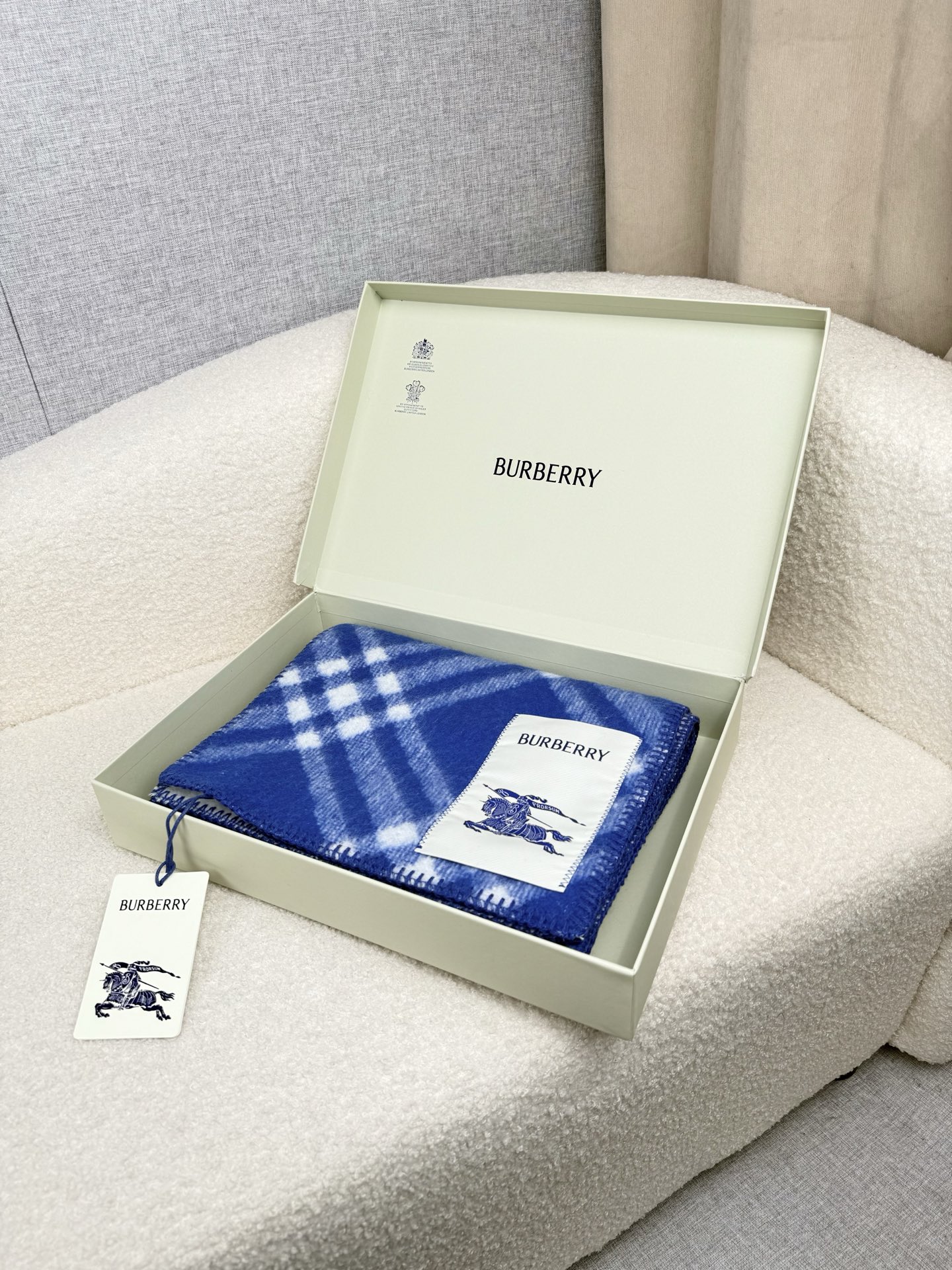 Cheap Burberry Cashmere Scarf in 222296, $55 USD- [IB222296] - Replica Burberry Cashmere Scarf