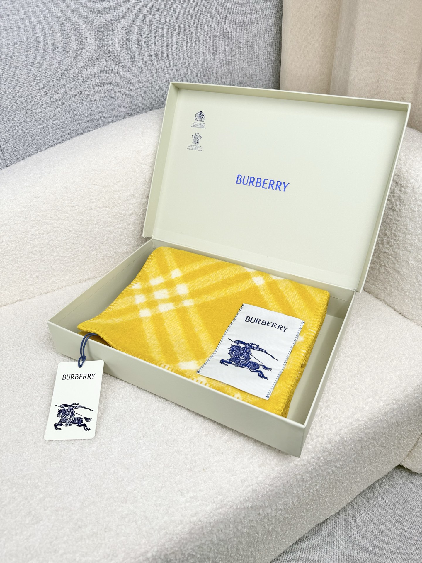 Cheap Burberry Cashmere Scarf in 222297, $55 USD- [IB222297] - Replica Burberry Cashmere Scarf