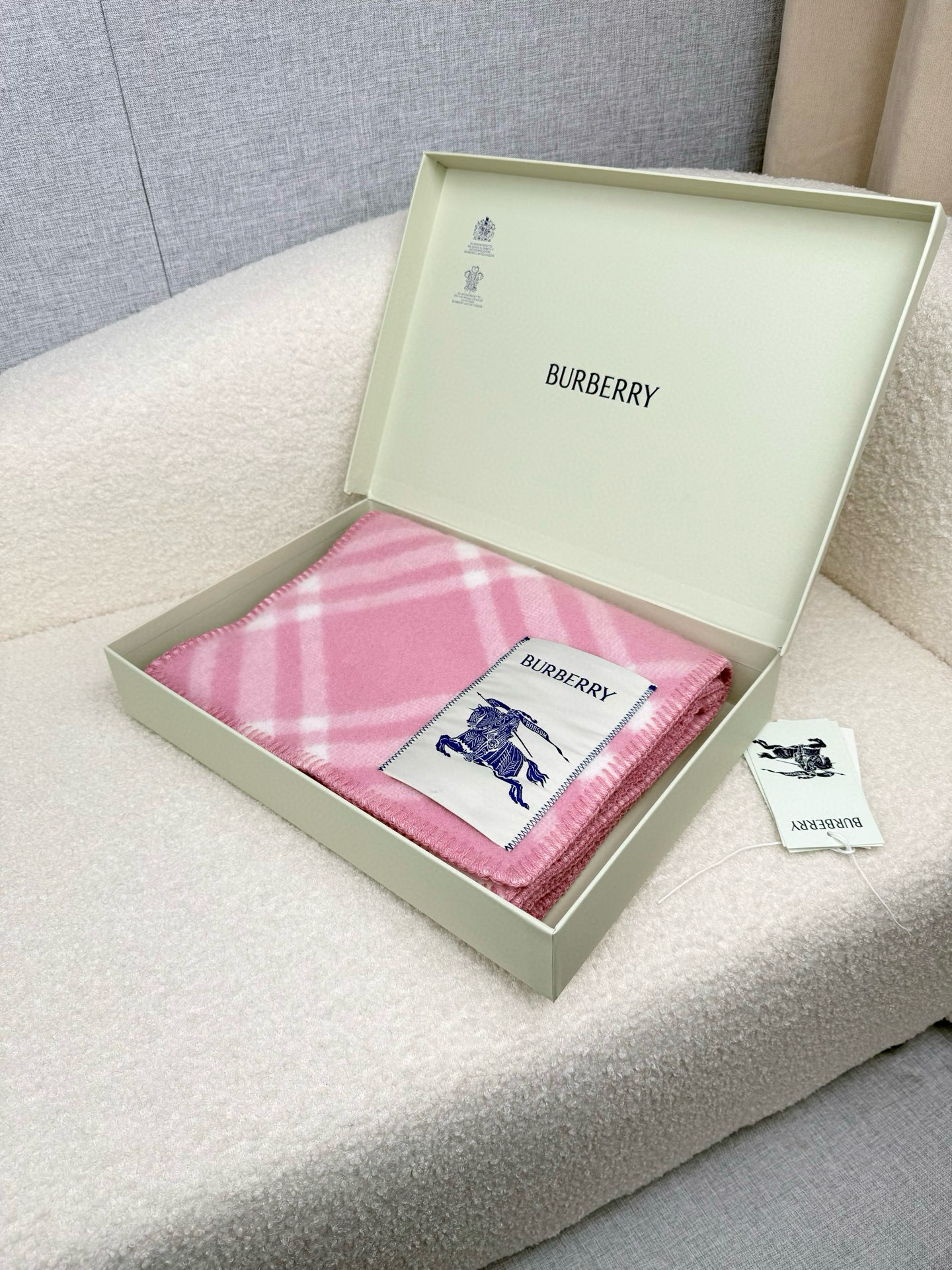Cheap Burberry Cashmere Scarf in 222298, $55 USD- [IB222298] - Replica Burberry Cashmere Scarf