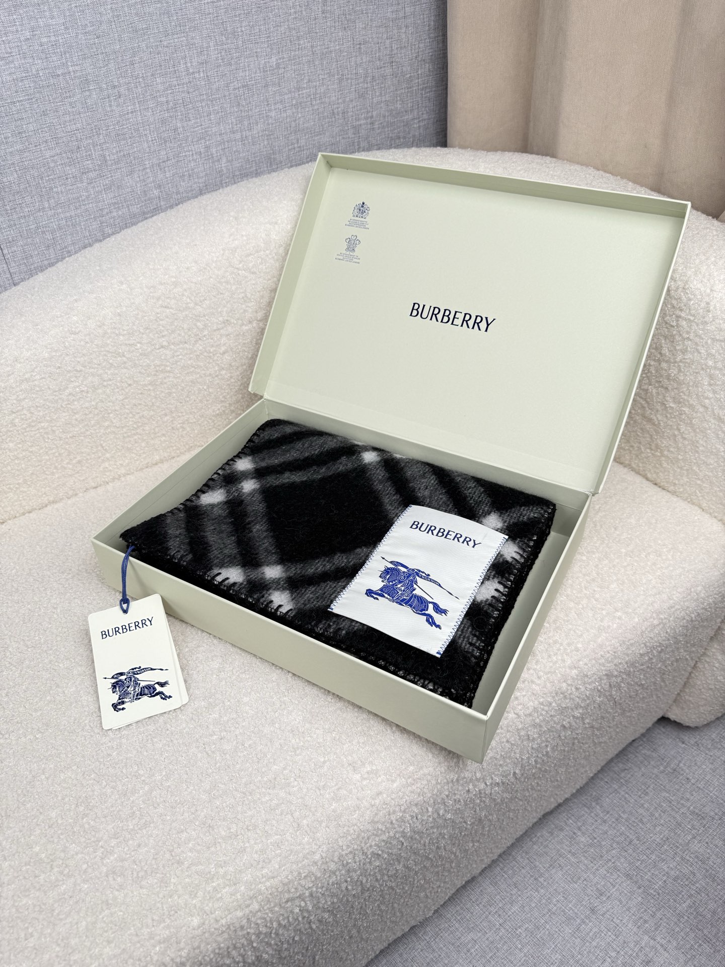 Cheap Burberry Cashmere Scarf in 222300, $55 USD- [IB222300] - Replica Burberry Cashmere Scarf