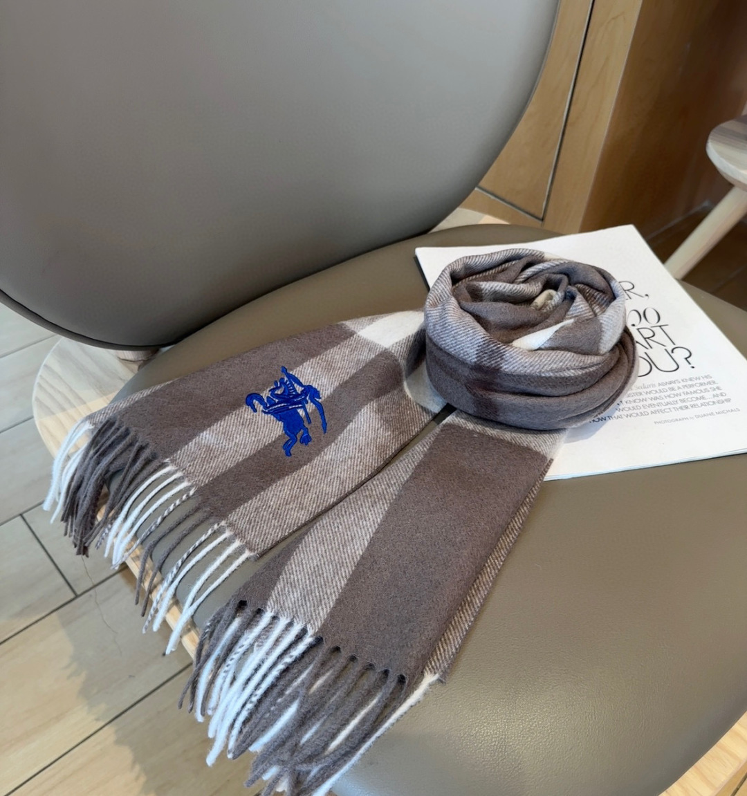 Cheap Burberry Cashmere Scarf in 222303, $55 USD- [IB222303] - Replica Burberry Cashmere Scarf