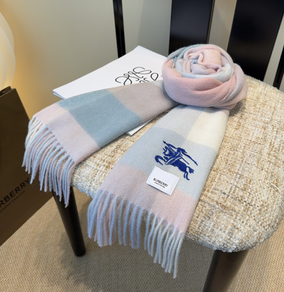 Cheap Burberry Cashmere Scarf in 222304, $55 USD- [IB222304] - Replica Burberry Cashmere Scarf