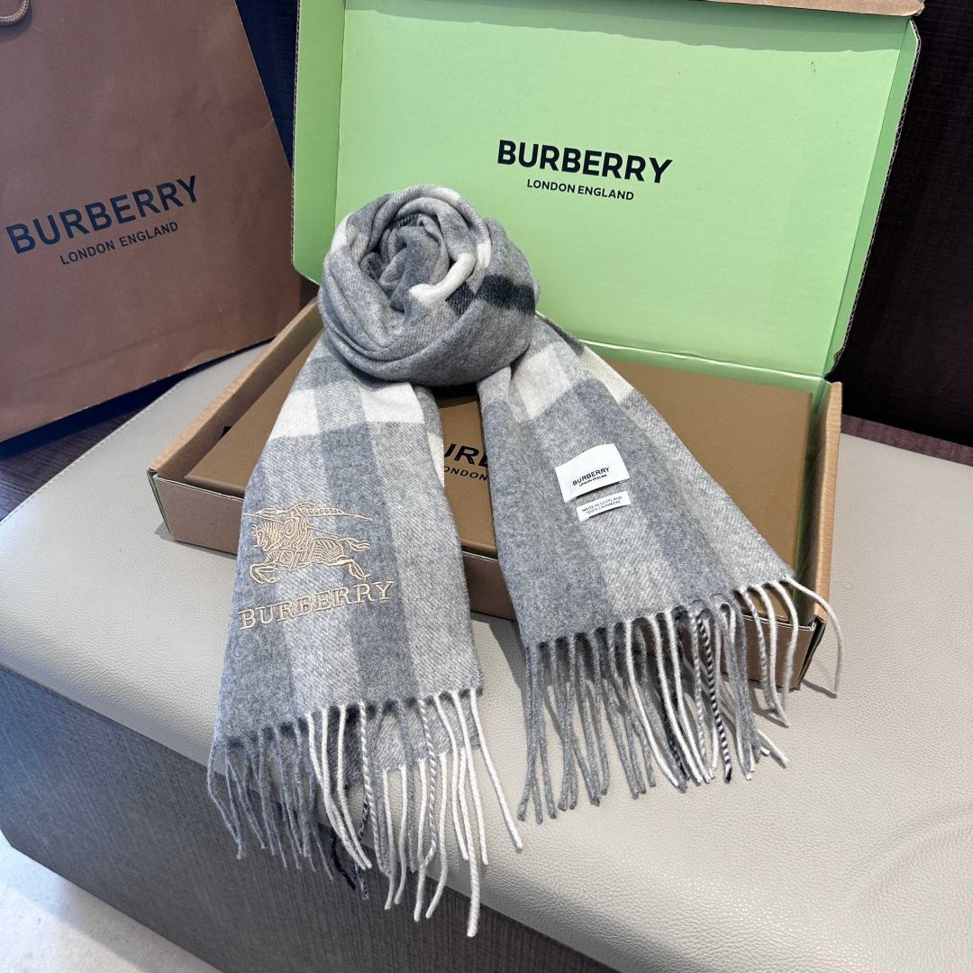 Cheap Burberry Cashmere Scarf in 222322, $55 USD- [IB222322] - Replica Burberry Cashmere Scarf