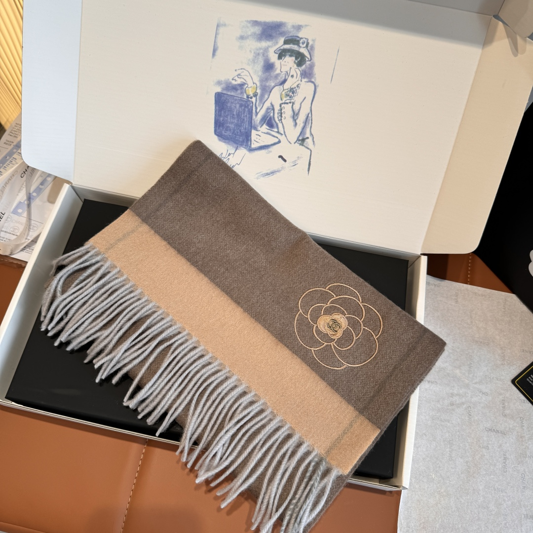 Cheap Chanel Scarf in 222326, $55 USD- [IB222326] - Replica Chanel Scarf