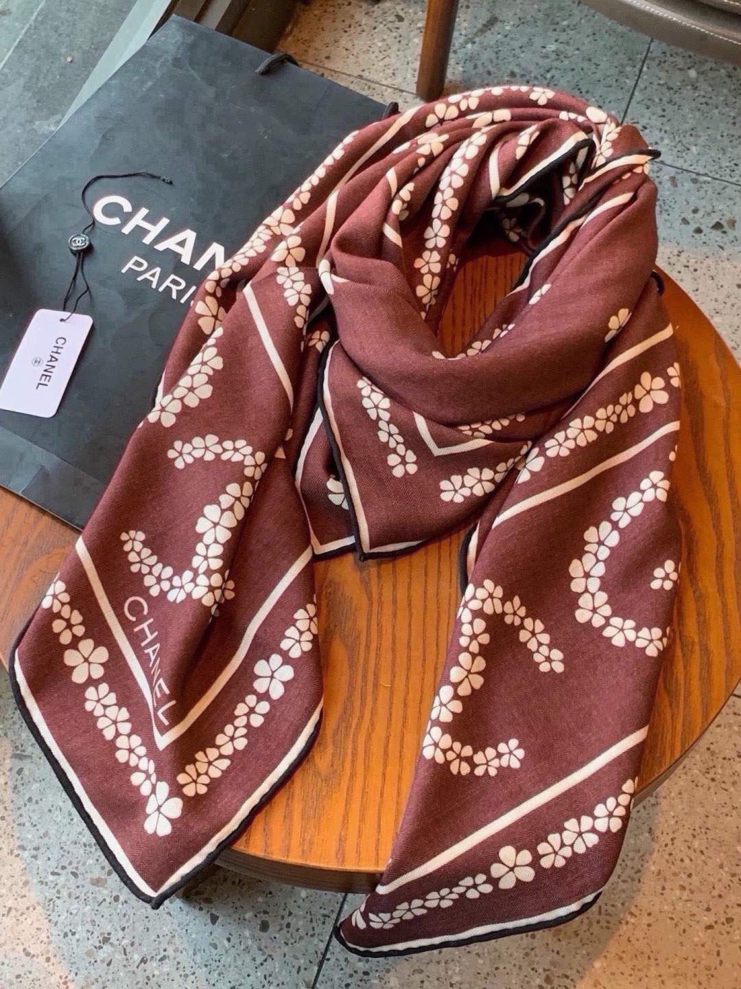 Cheap Chanel Scarf in 222331, $55 USD- [IB222331] - Replica Chanel Scarf