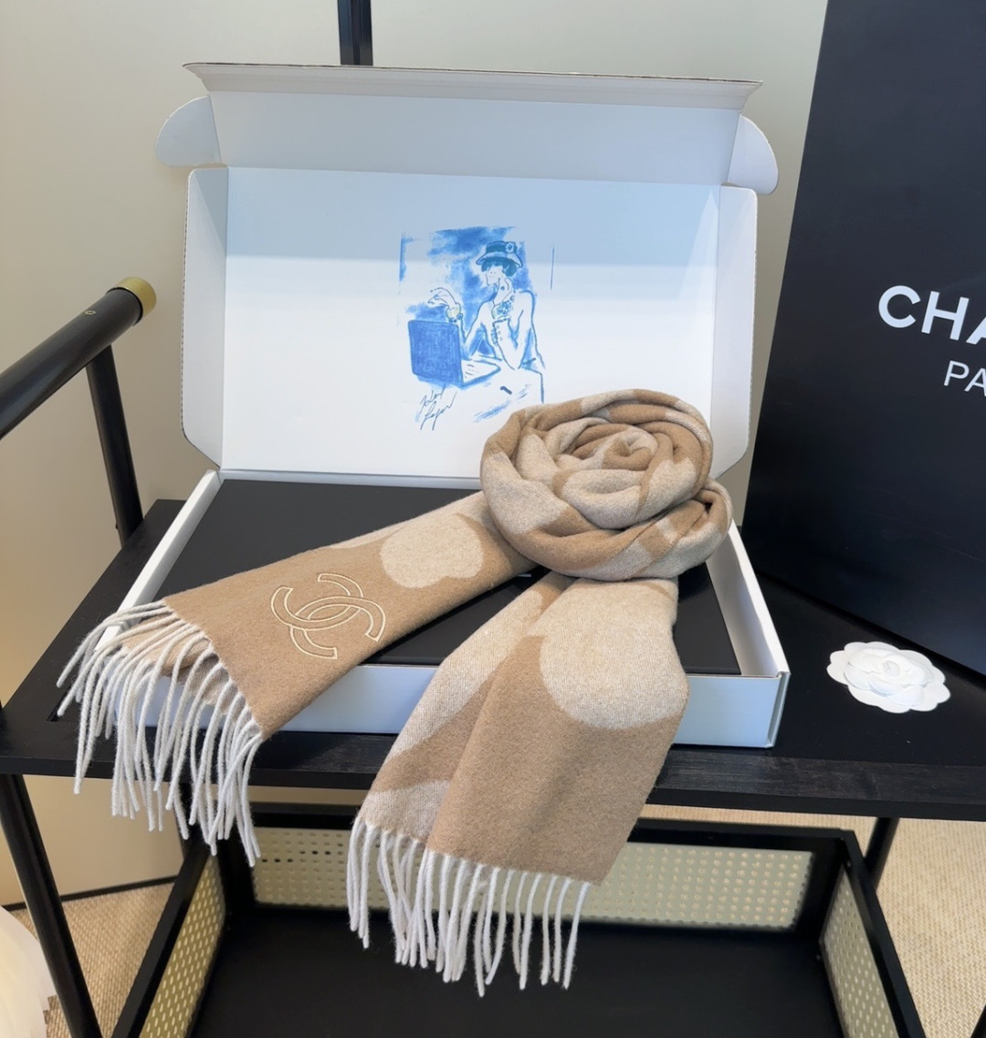 Cheap Chanel Scarf in 222335, $55 USD- [IB222335] - Replica Chanel Scarf