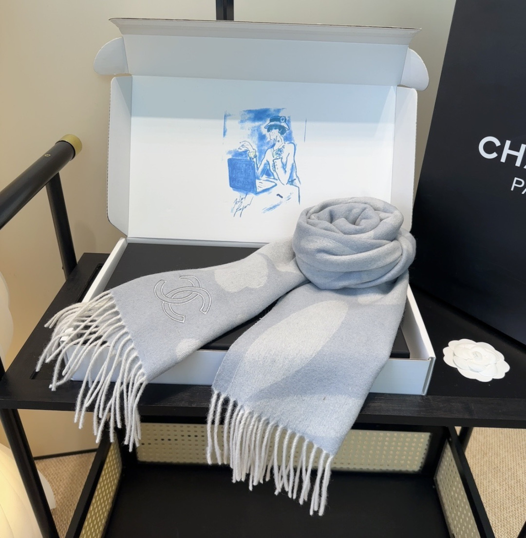 Cheap Chanel Scarf in 222337, $55 USD- [IB222337] - Replica Chanel Scarf