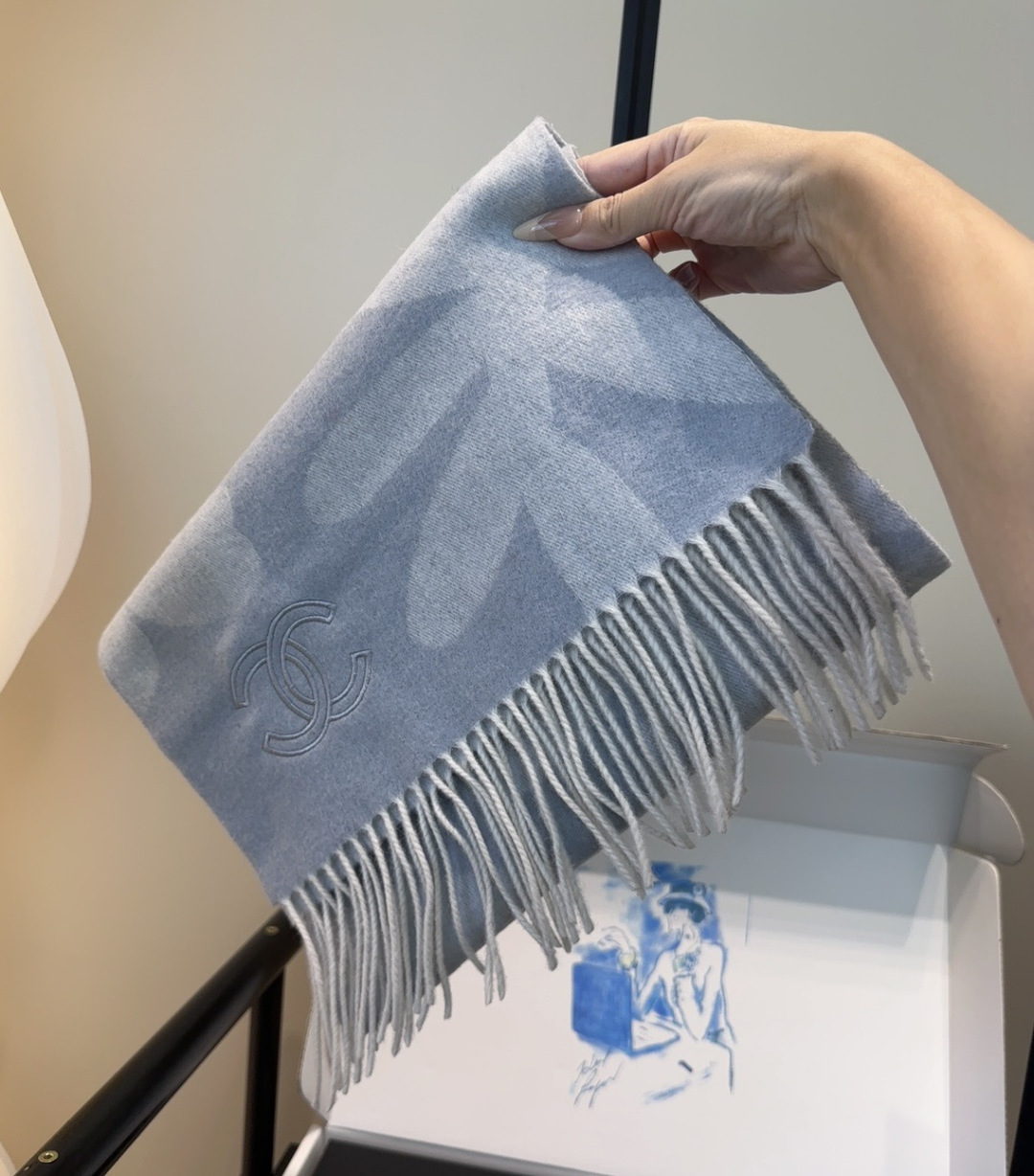 Cheap Chanel Scarf in 222337, $55 USD- [IB222337] - Replica Chanel Scarf