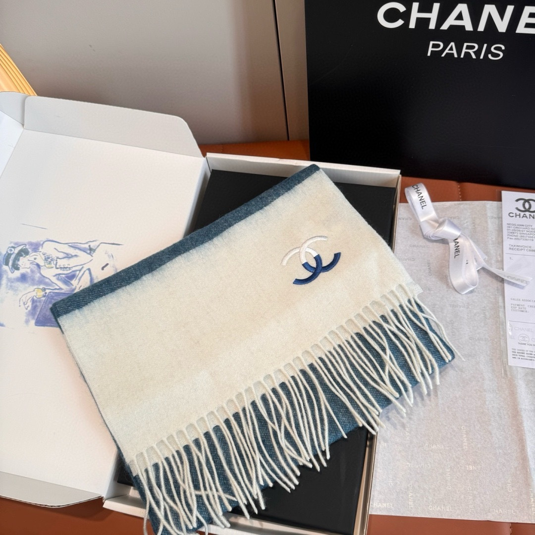 Cheap Chanel Scarf in 222343, $55 USD- [IB222343] - Replica Chanel Scarf