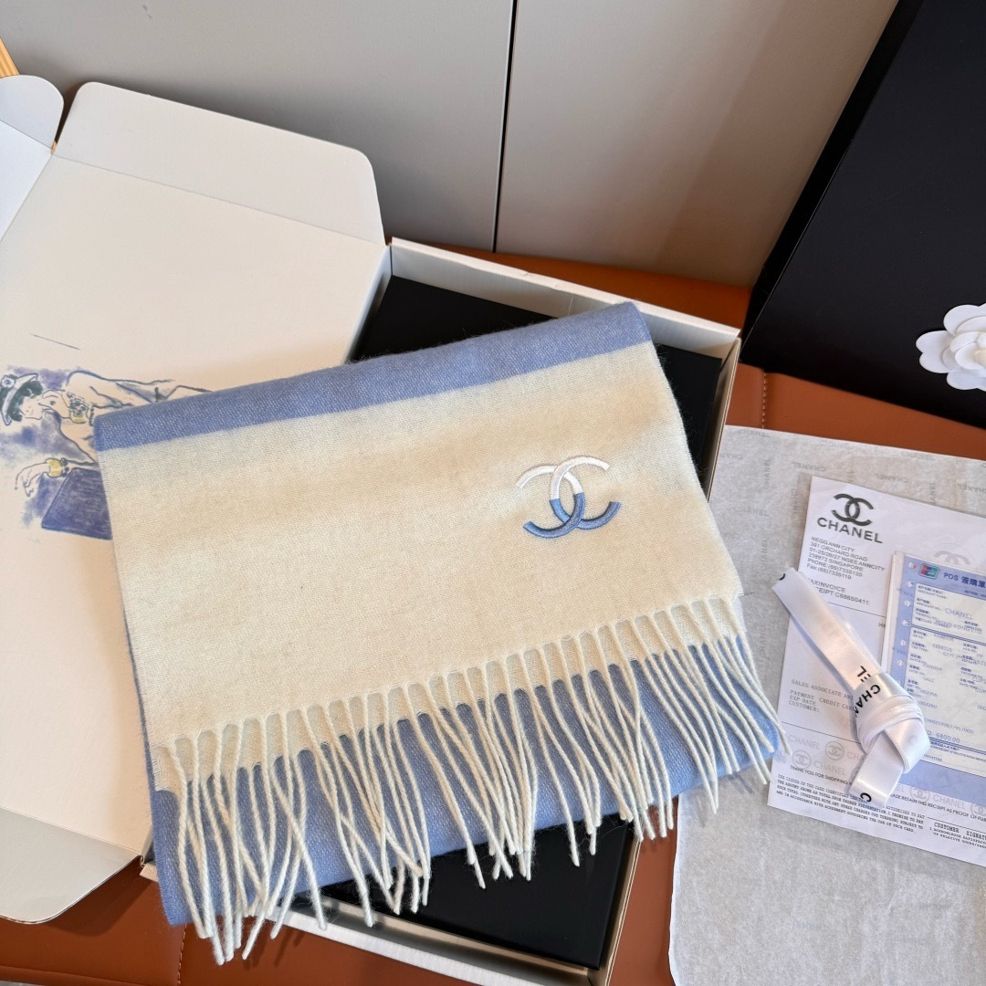 Cheap Chanel Scarf in 222345, $55 USD- [IB222345] - Replica Chanel Scarf
