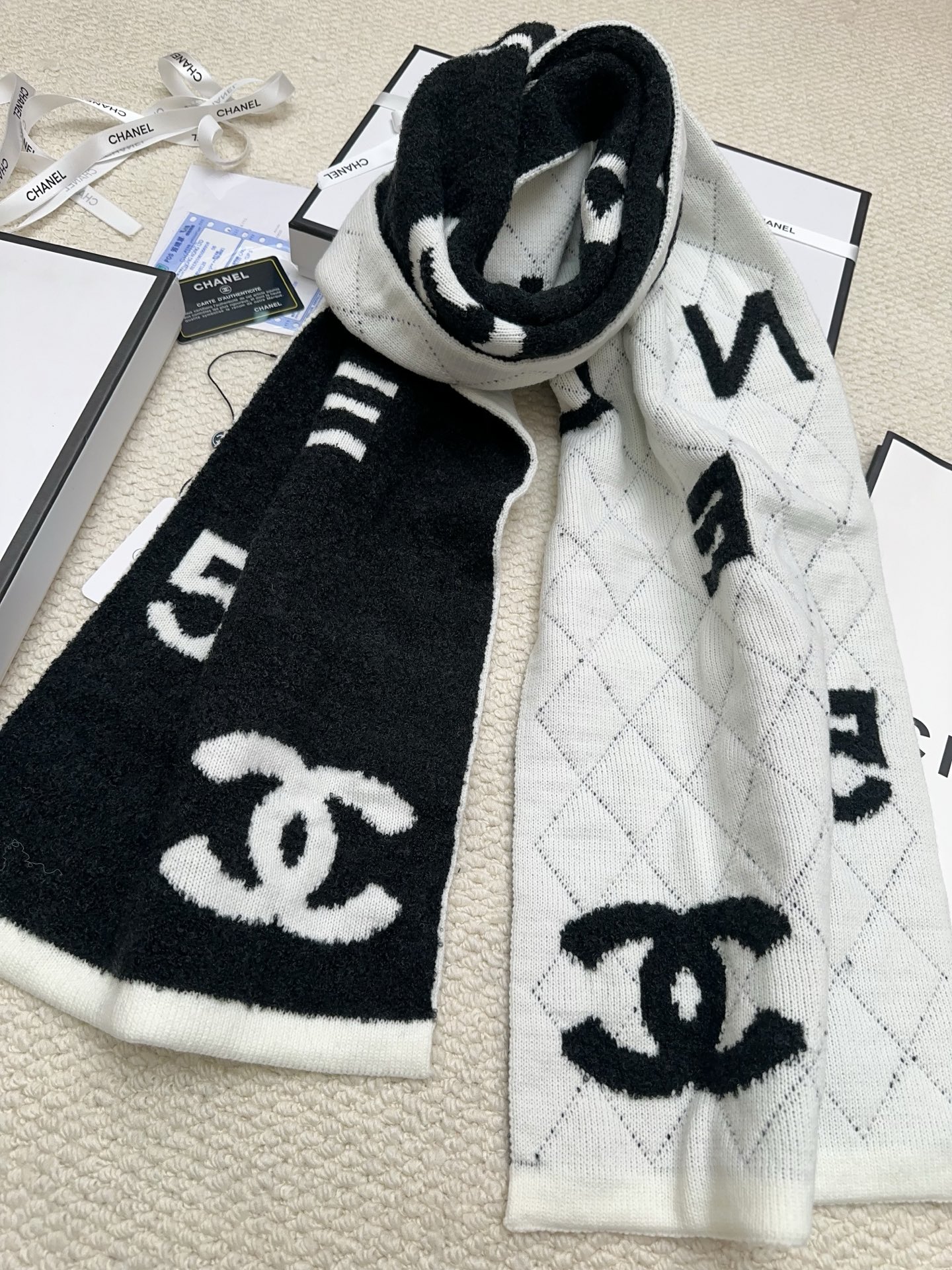 Cheap Chanel Scarf in 222350, $55 USD- [IB222350] - Replica Chanel Scarf