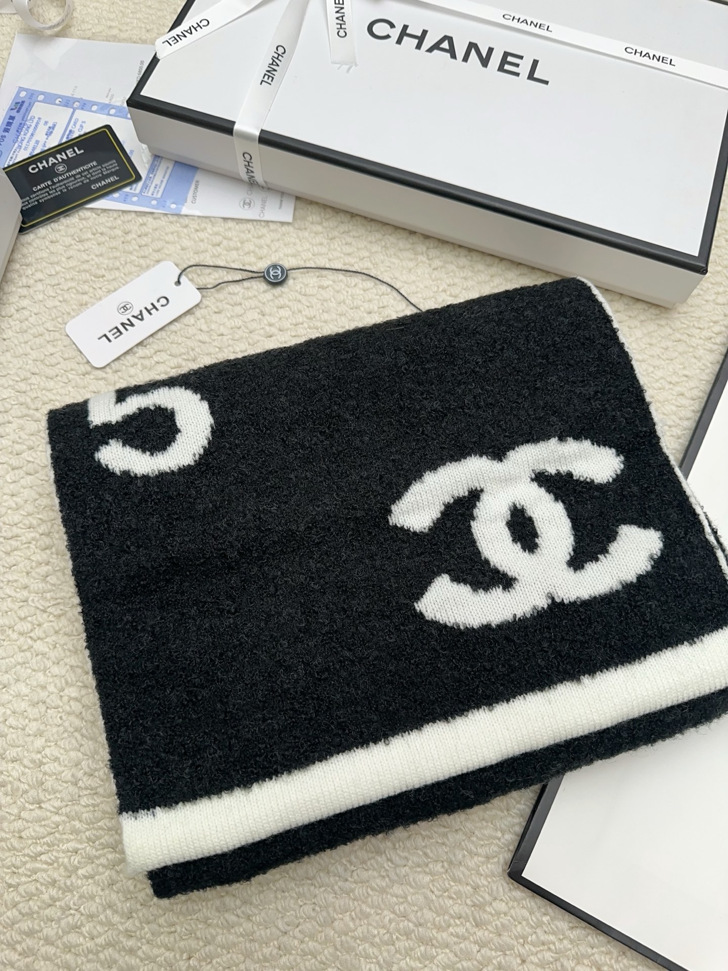 Cheap Chanel Scarf in 222350, $55 USD- [IB222350] - Replica Chanel Scarf