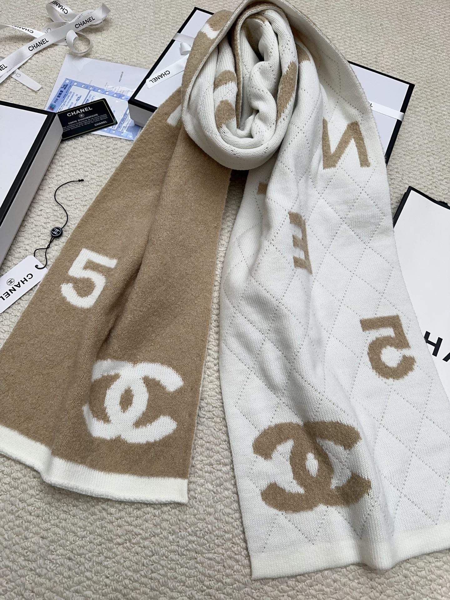 Cheap Chanel Scarf in 222351, $55 USD- [IB222351] - Replica Chanel Scarf