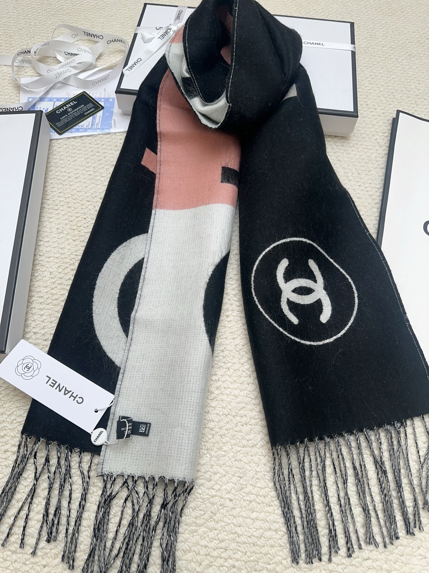 Cheap Chanel Scarf in 222352, $55 USD- [IB222352] - Replica Chanel Scarf