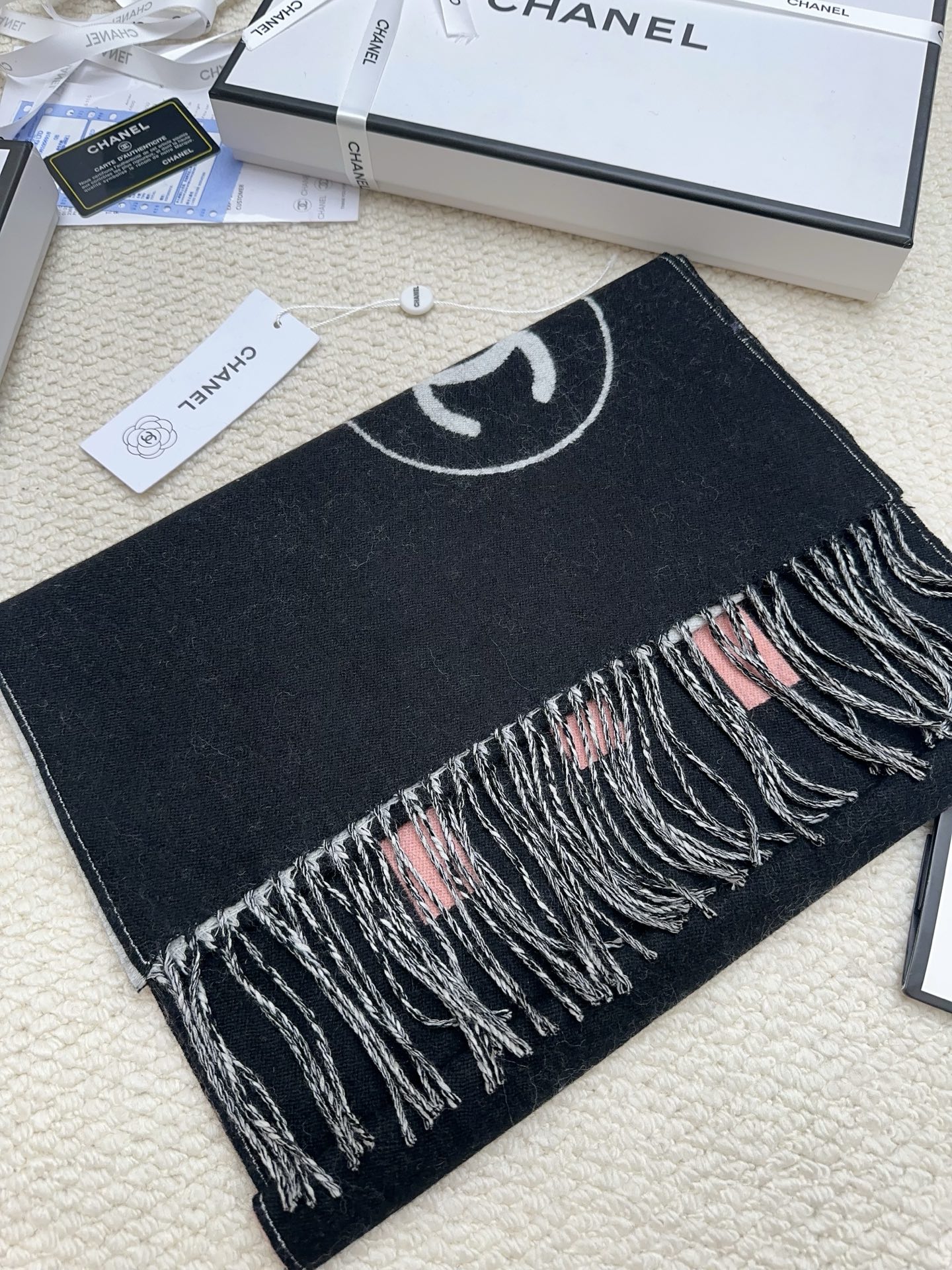 Cheap Chanel Scarf in 222352, $55 USD- [IB222352] - Replica Chanel Scarf