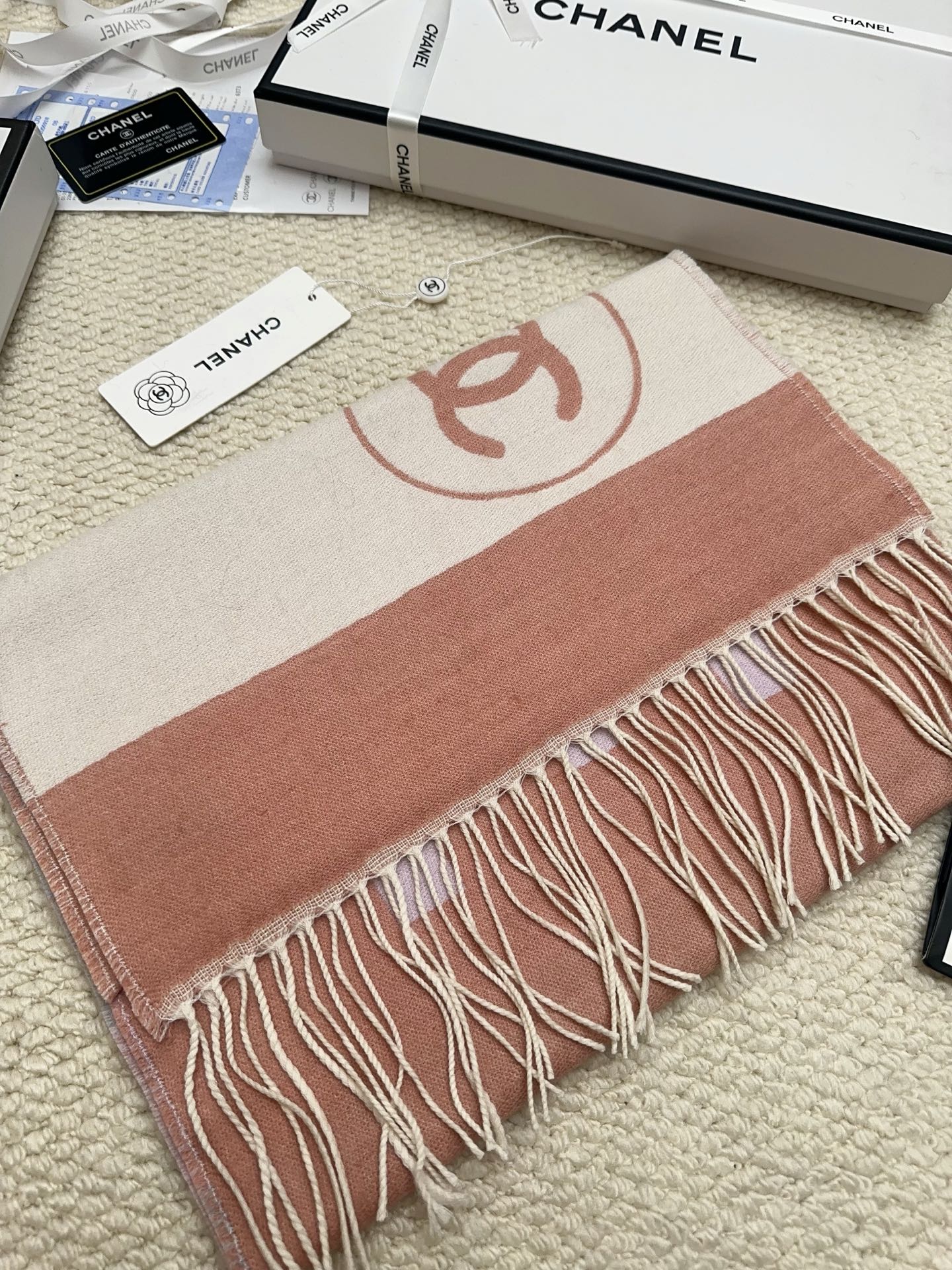 Cheap Chanel Scarf in 222354, $55 USD- [IB222354] - Replica Chanel Scarf