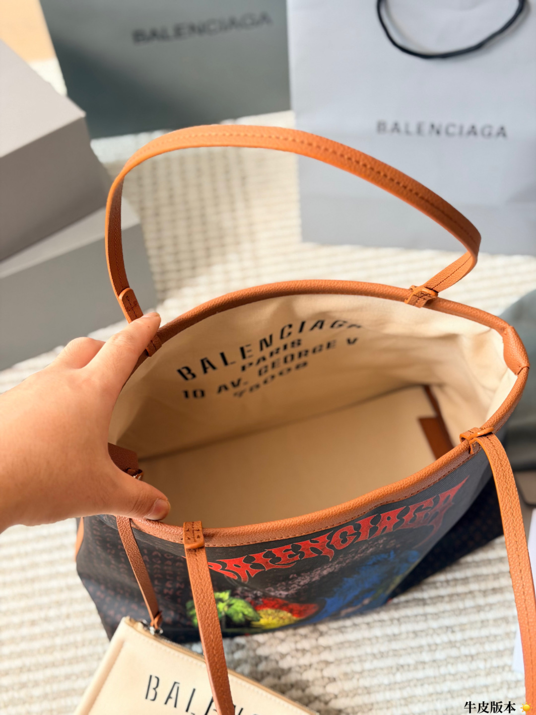 Cheap Balenciaga high quality Handbags in 222502, $75 USD- [IB222502] - Replica Balenciaga high quality Handbags