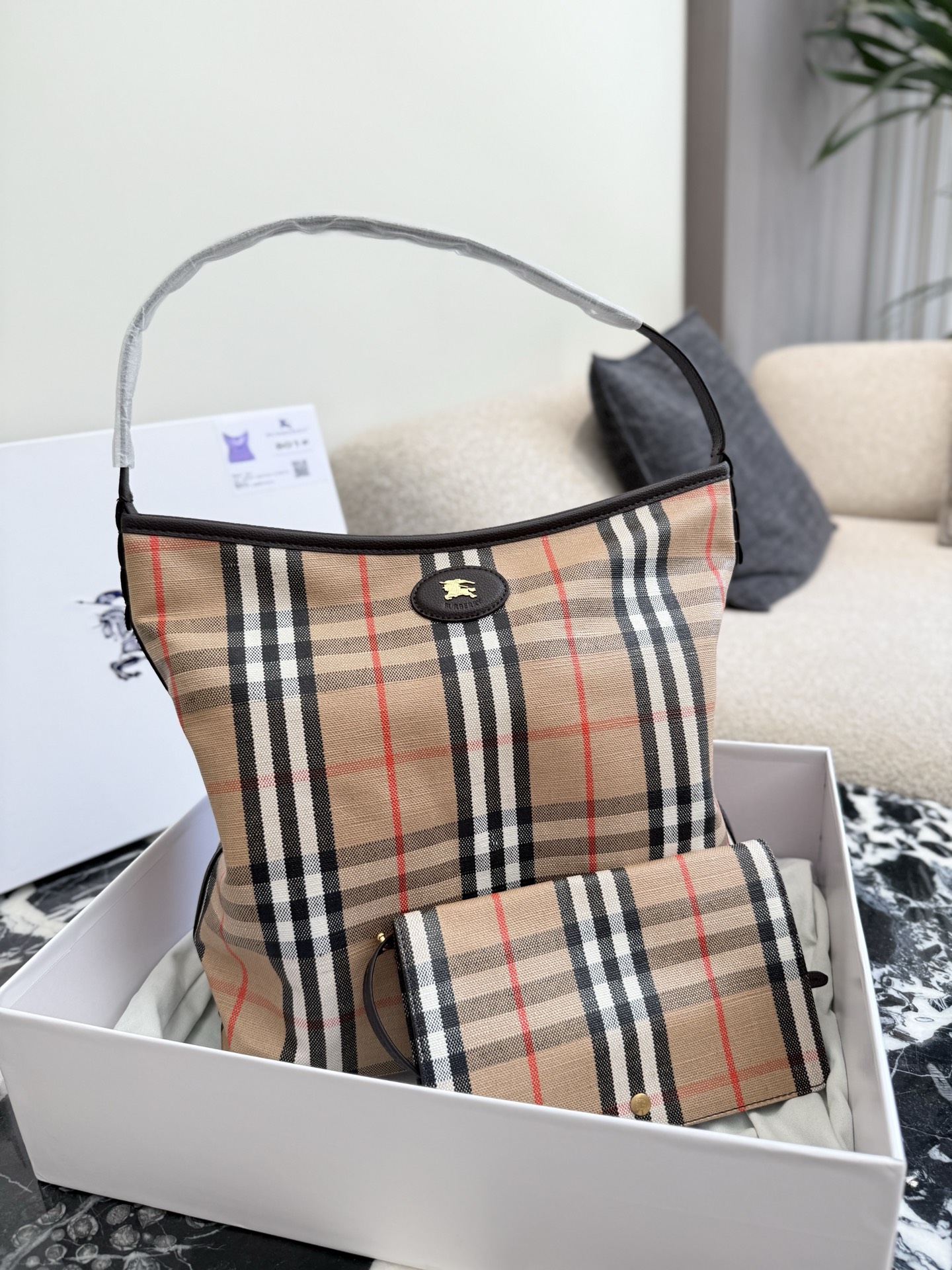 Cheap Burberry Handbags in 222515, $65 USD- [IB222515] - Replica Burberry Handbags