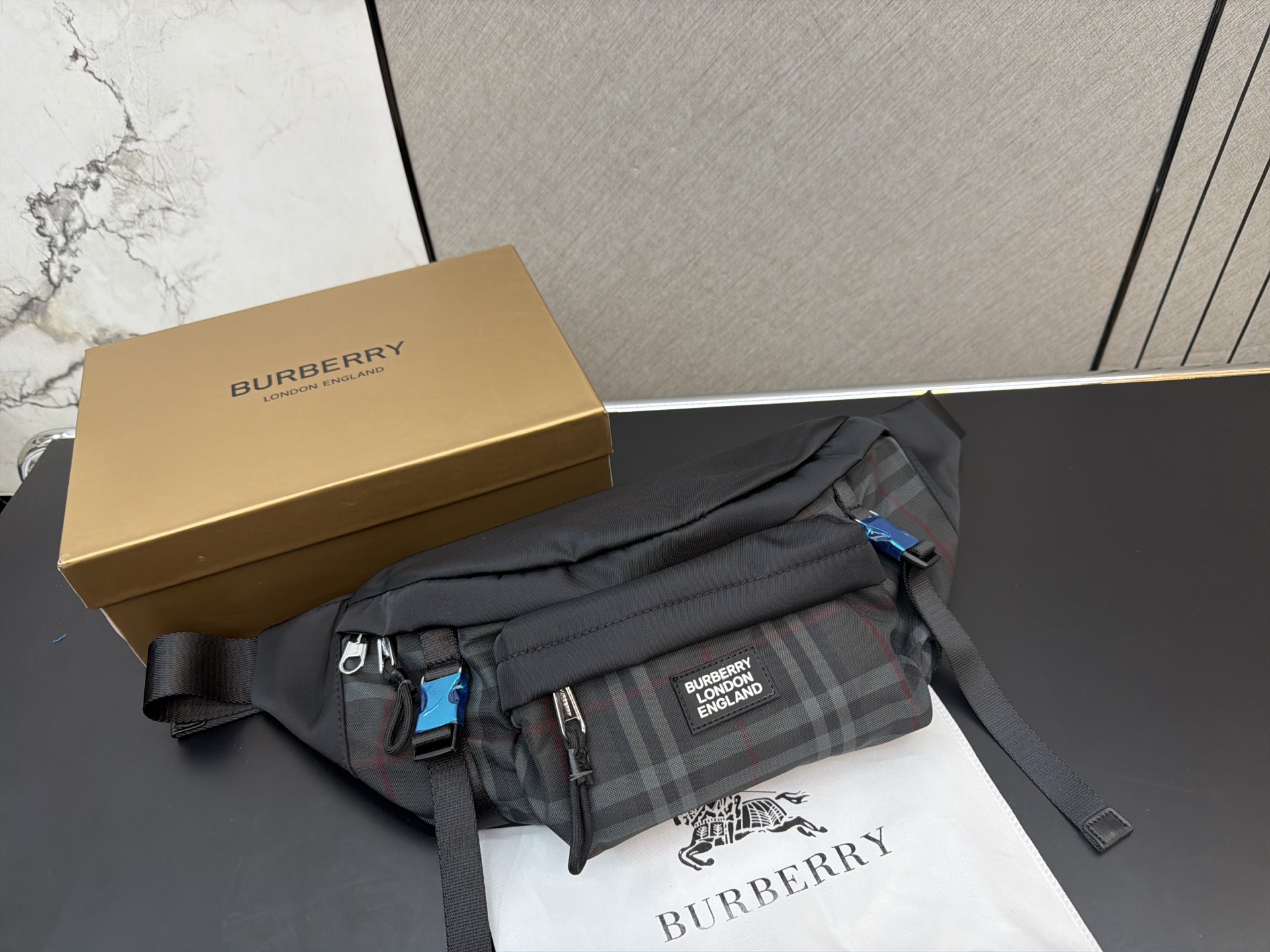Cheap Burberry AAA quality Bags For Men in 222519, $50 USD- [IB222519] - Replica Burberry AAA quality Bags For Men
