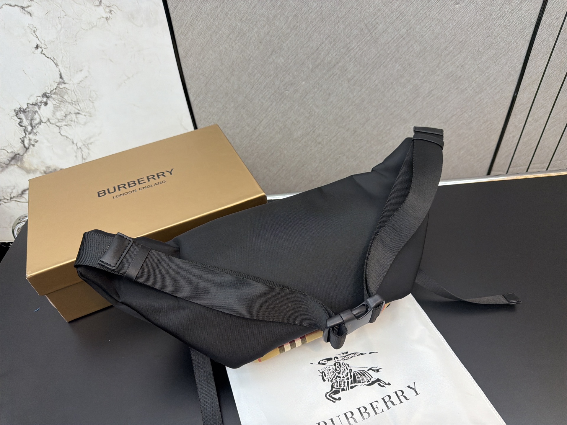 Cheap Burberry AAA quality Bags For Men in 222519, $50 USD- [IB222519] - Replica Burberry AAA quality Bags For Men