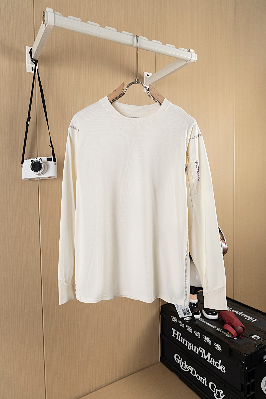 Cheap ARC TERYX Long-Sleeved T-Shirt for Men in 222570, $45 USD- [IB222570] - Replica ARC TERYX Long-Sleeved T-Shirt for Men