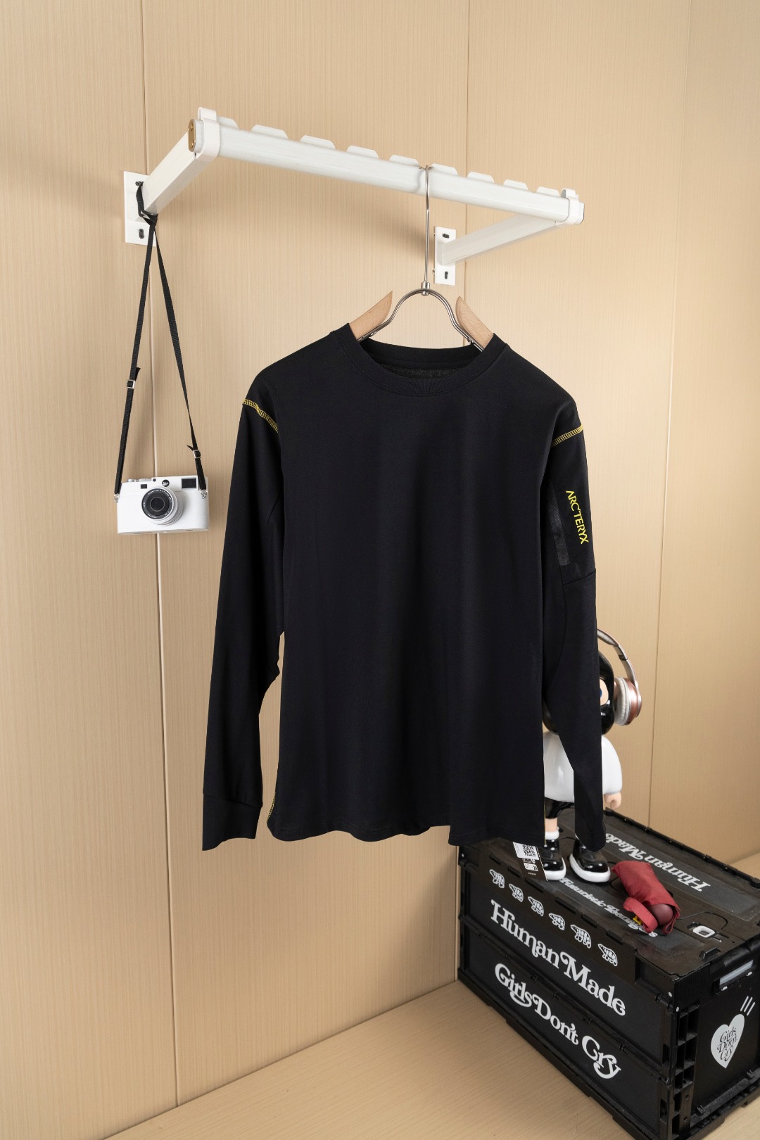 Cheap ARC TERYX Long-Sleeved T-Shirt for Men in 222572, $45 USD- [IB222572] - Replica ARC TERYX Long-Sleeved T-Shirt for Men