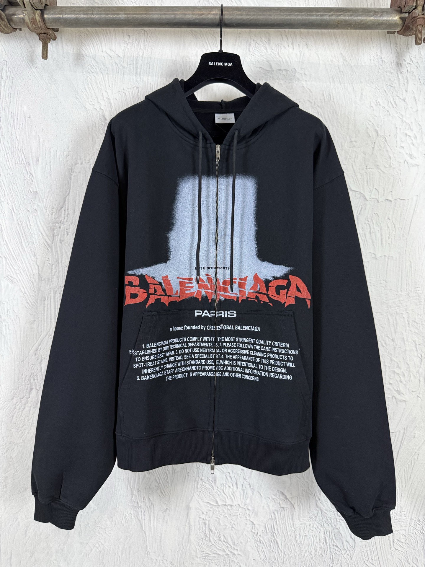Cheap Balenciaga Hoodies for Men in 222632, $65 USD- [IB222632] - Replica Balenciaga Hoodies for Men