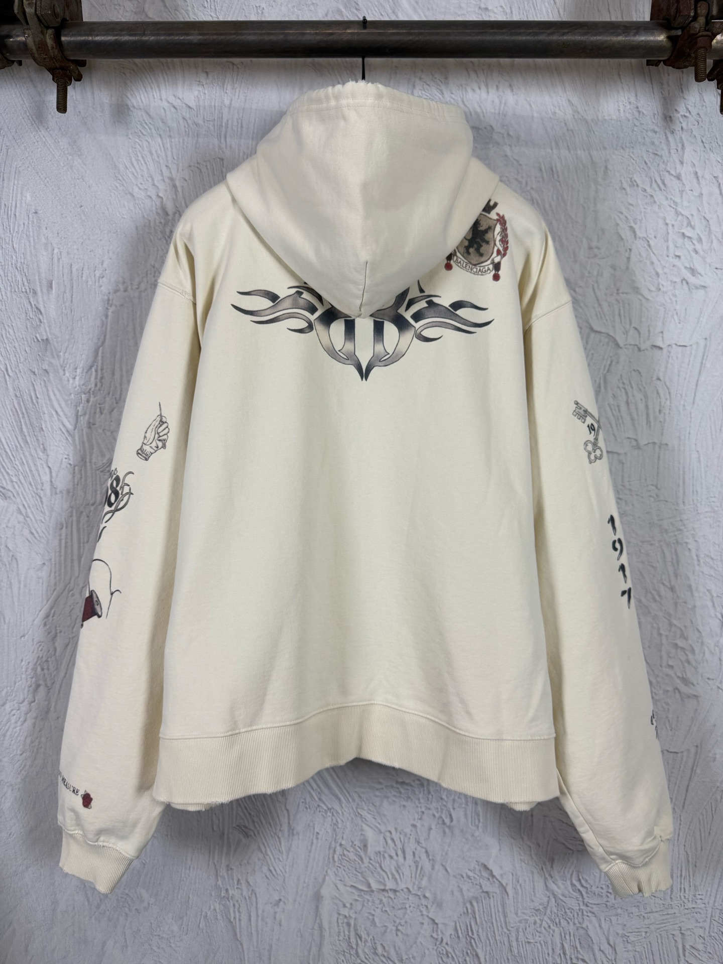 Cheap Balenciaga Hoodies for Men in 222634, $65 USD- [IB222634] - Replica Balenciaga Hoodies for Men