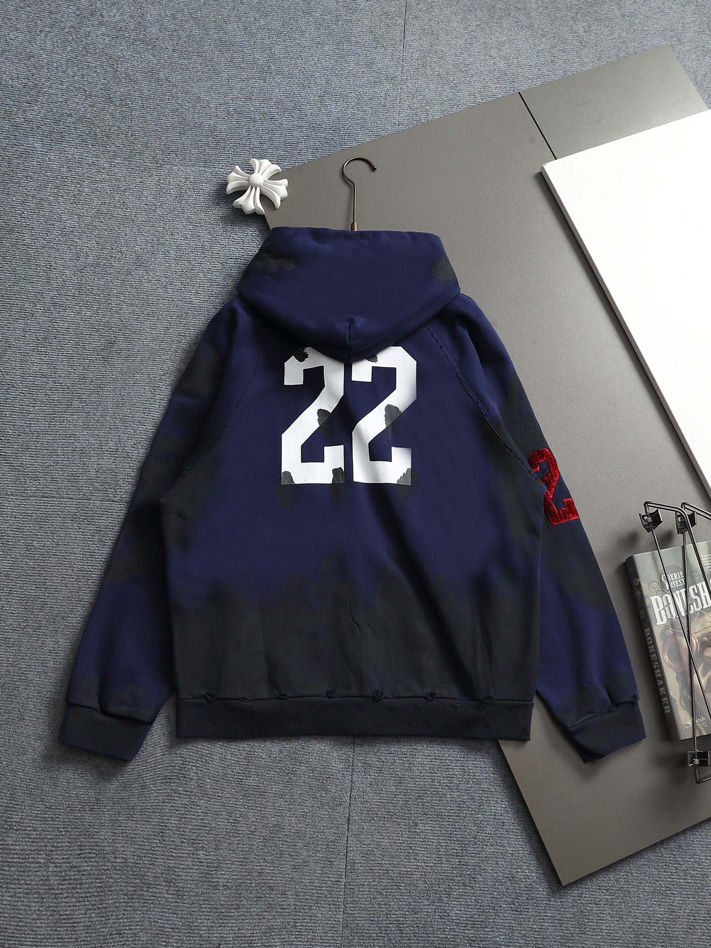 Cheap Balmain Hoodies for Men in 222636, $65 USD- [IB222636] - Replica Balmain Hoodies for Men