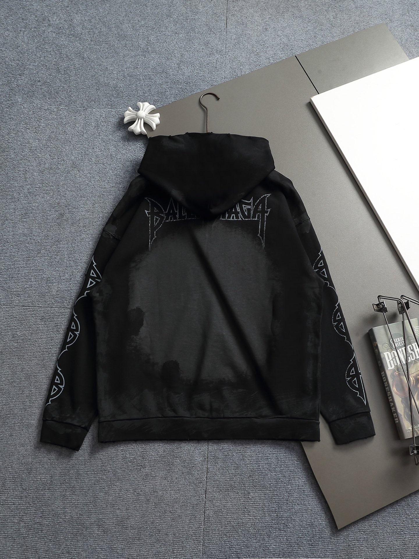 Cheap Balmain Hoodies for Men in 222641, $60 USD- [IB222641] - Replica Balmain Hoodies for Men