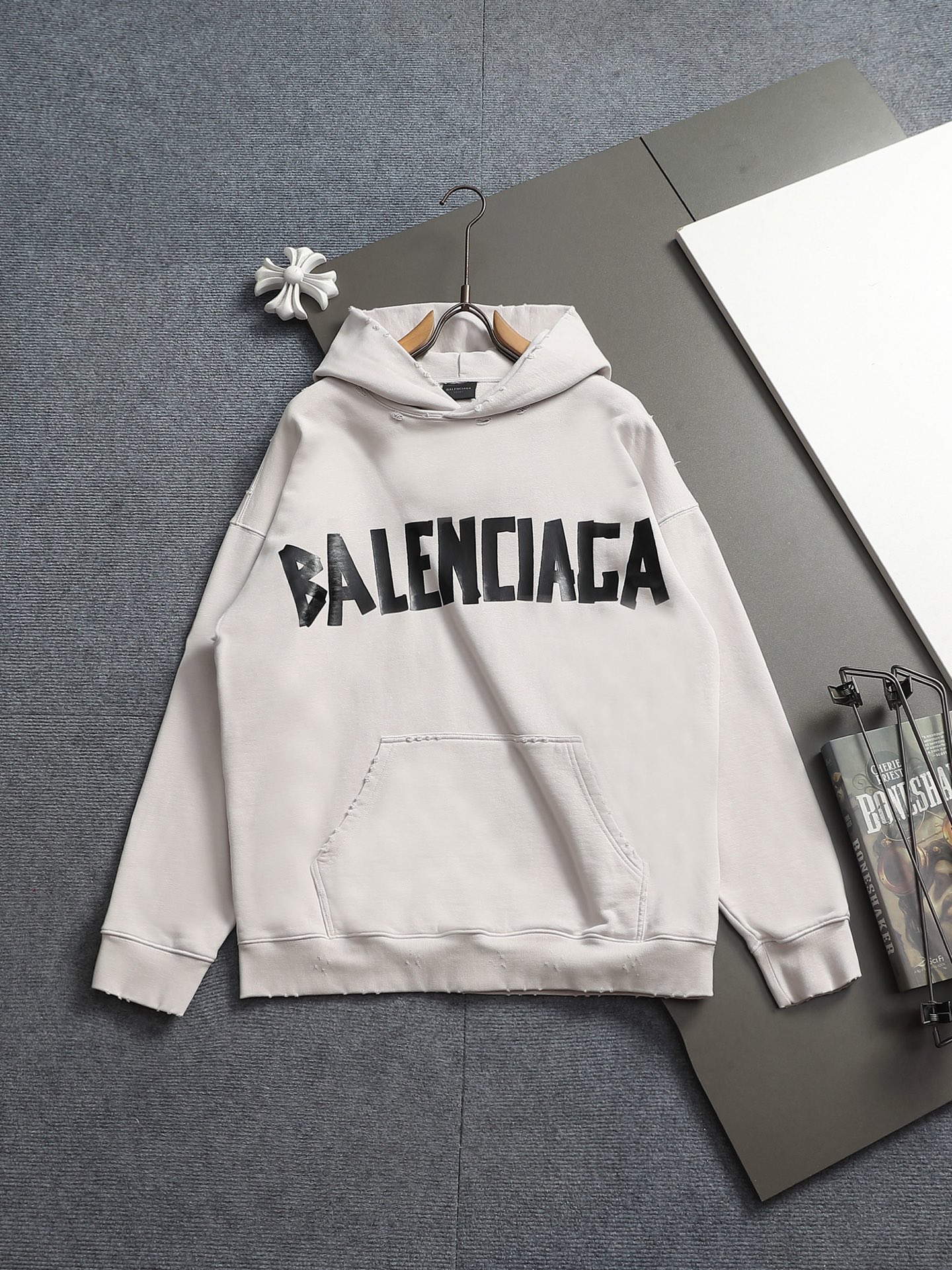 Cheap Balmain Hoodies for Men in 222642, $60 USD- [IB222642] - Replica Balmain Hoodies for Men