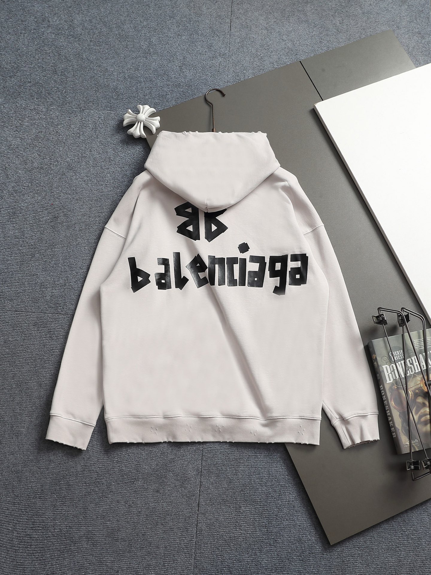 Cheap Balmain Hoodies for Men in 222642, $60 USD- [IB222642] - Replica Balmain Hoodies for Men