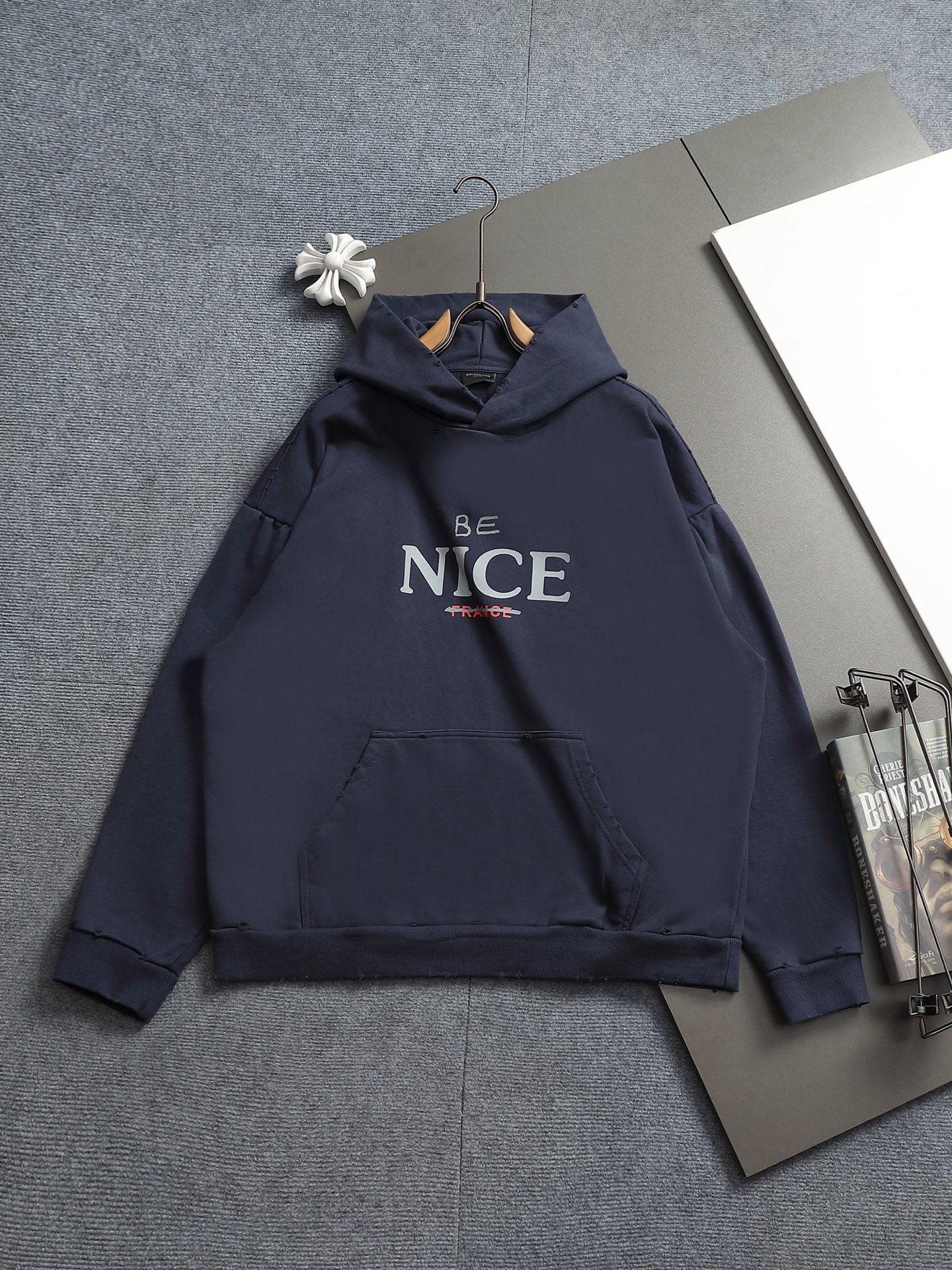 Cheap Balmain Hoodies for Men in 222643, $60 USD- [IB222643] - Replica Balmain Hoodies for Men