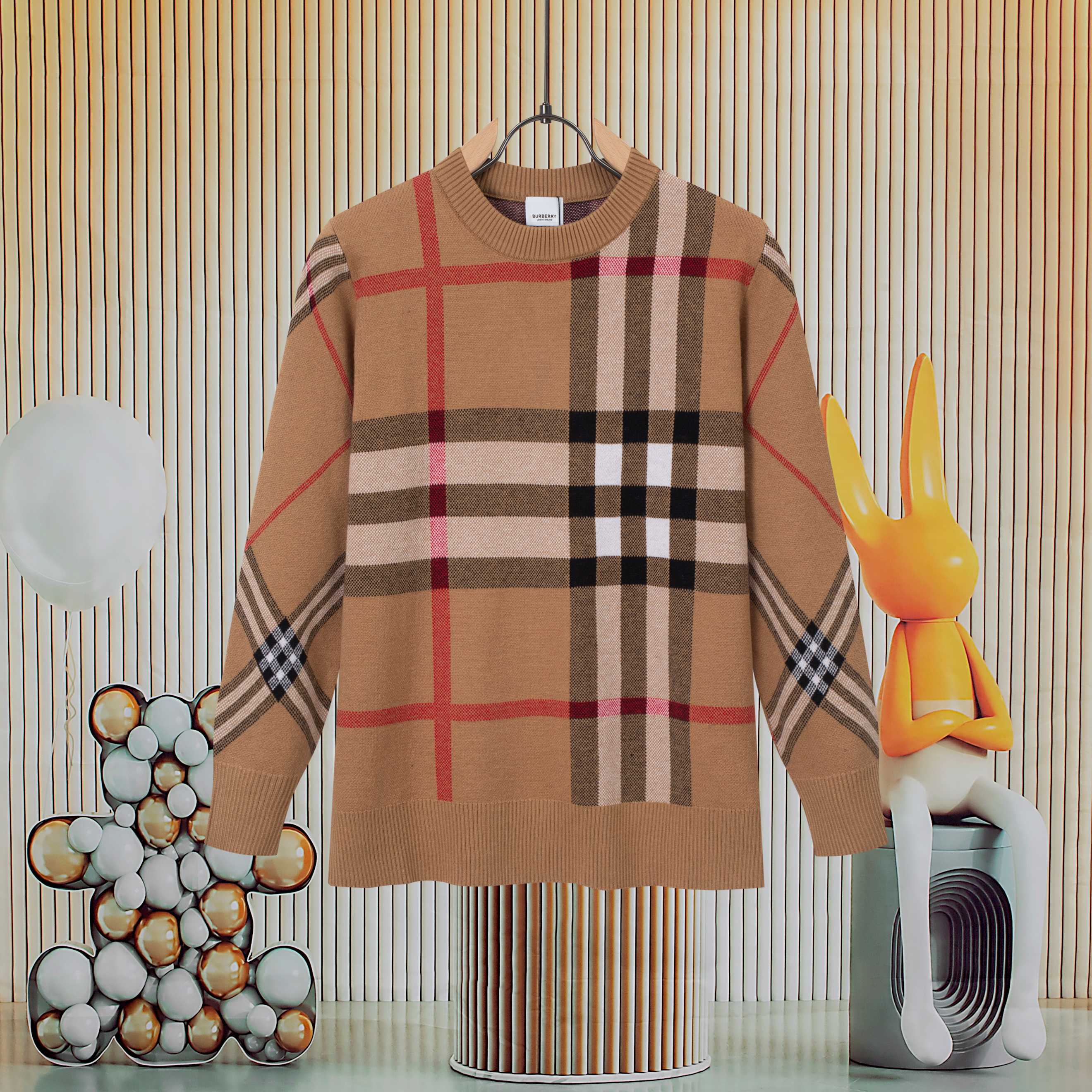 Cheap Burberry Sweaters for Men in 222671, $55 USD- [IB222671] - Replica Burberry Sweaters for Men