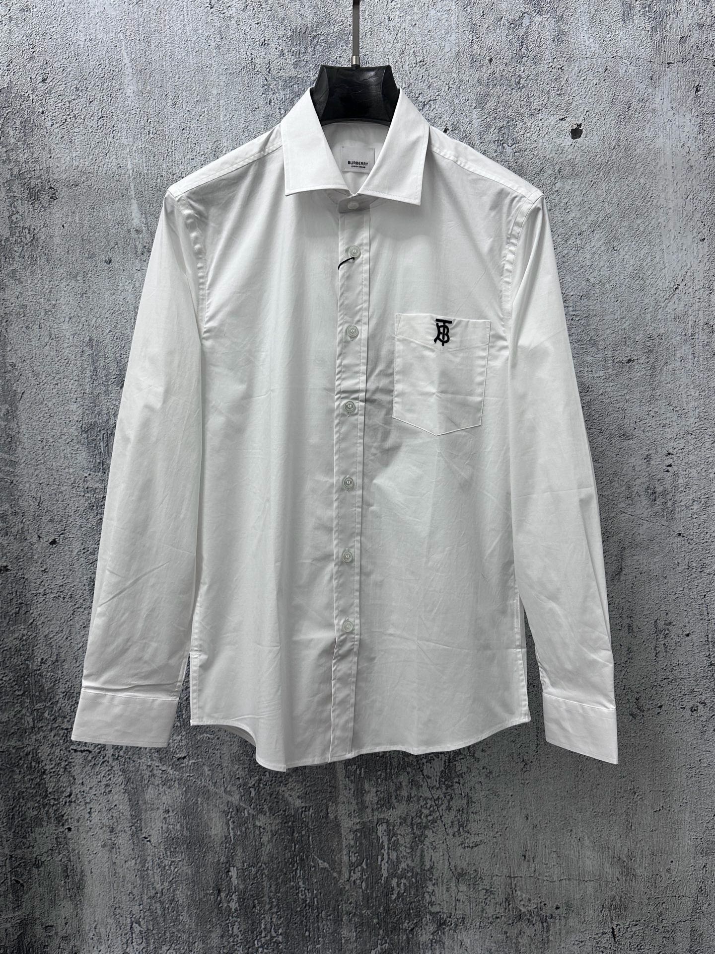Cheap Burberry Long-Sleeved Polo Shirts for Men in 222694, $45 USD- [IB222694] - Replica Burberry Long-Sleeved Polo Shirts for Men